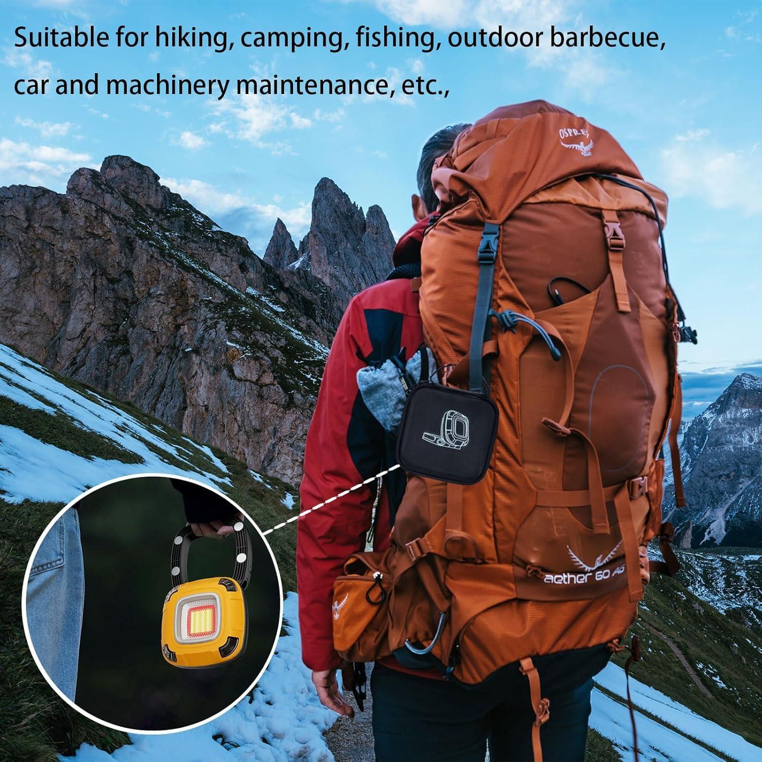 Luz de Trabajo Recargable 2000LM StoneBrook 6000mAh IPX5