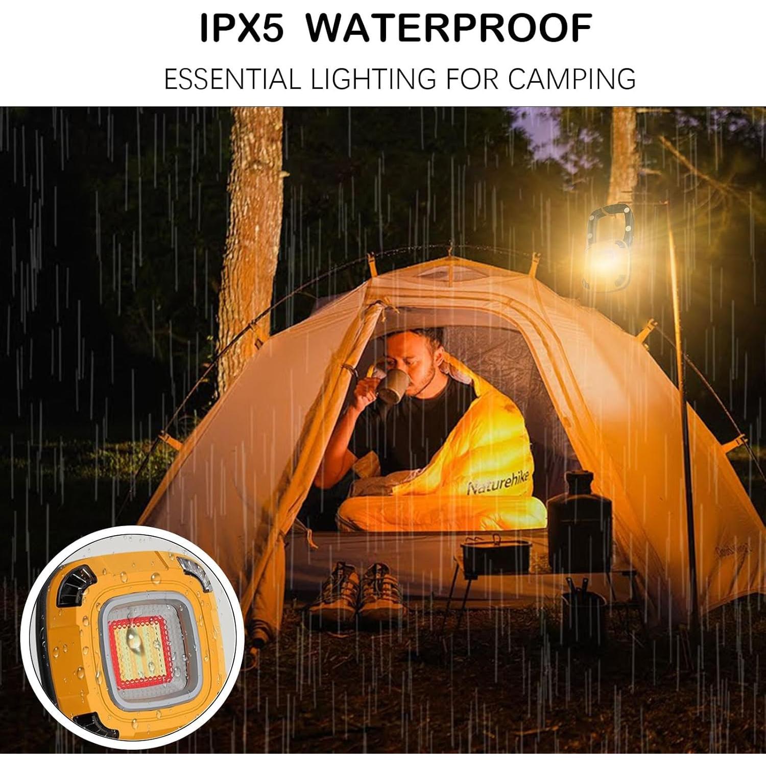 Luz de Trabajo Recargable 2000LM StoneBrook 6000mAh IPX5