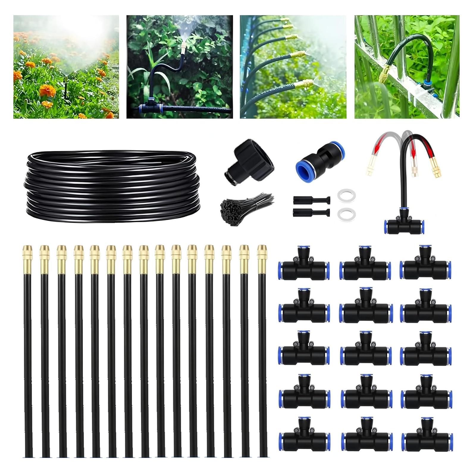 Kit de Riego por Goteo Kingo 15m 15 Boquillas Ajustables