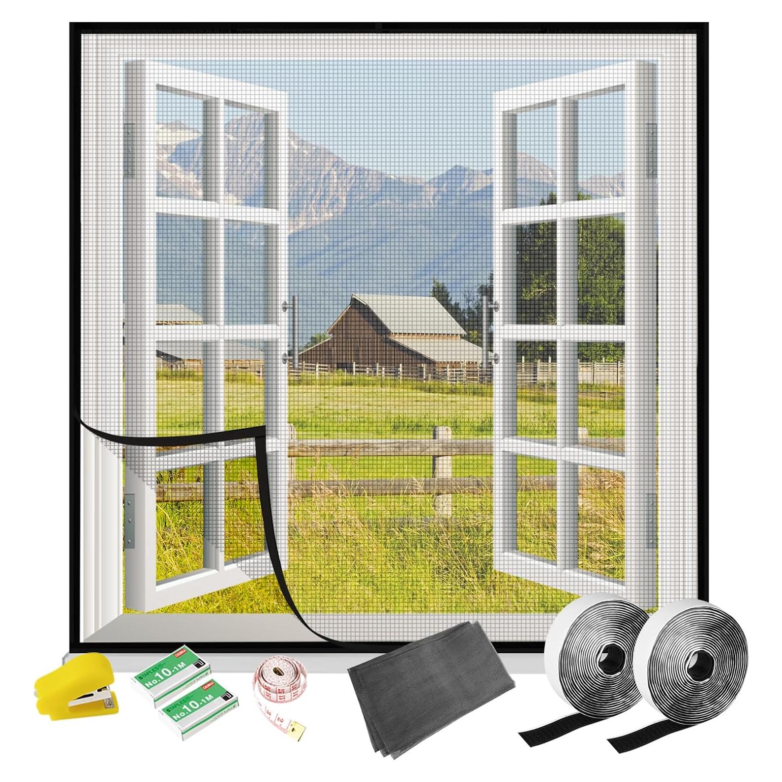 Kit de Pantalla Ajustable para Ventana Shackcom 100x150 cm