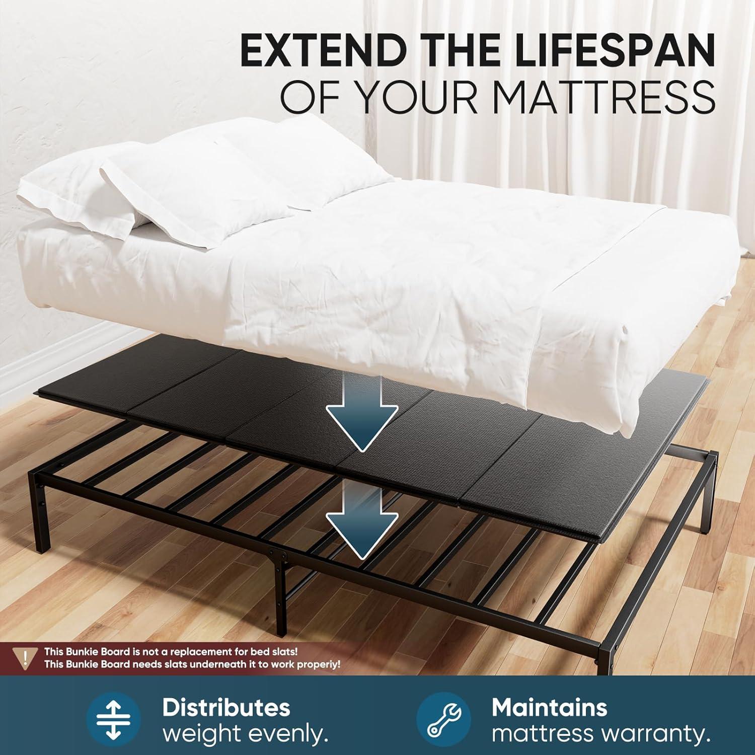 Tablero Bunkie Twin 96.5x190.5 cm - Soporte Reforzado Anti-Sag