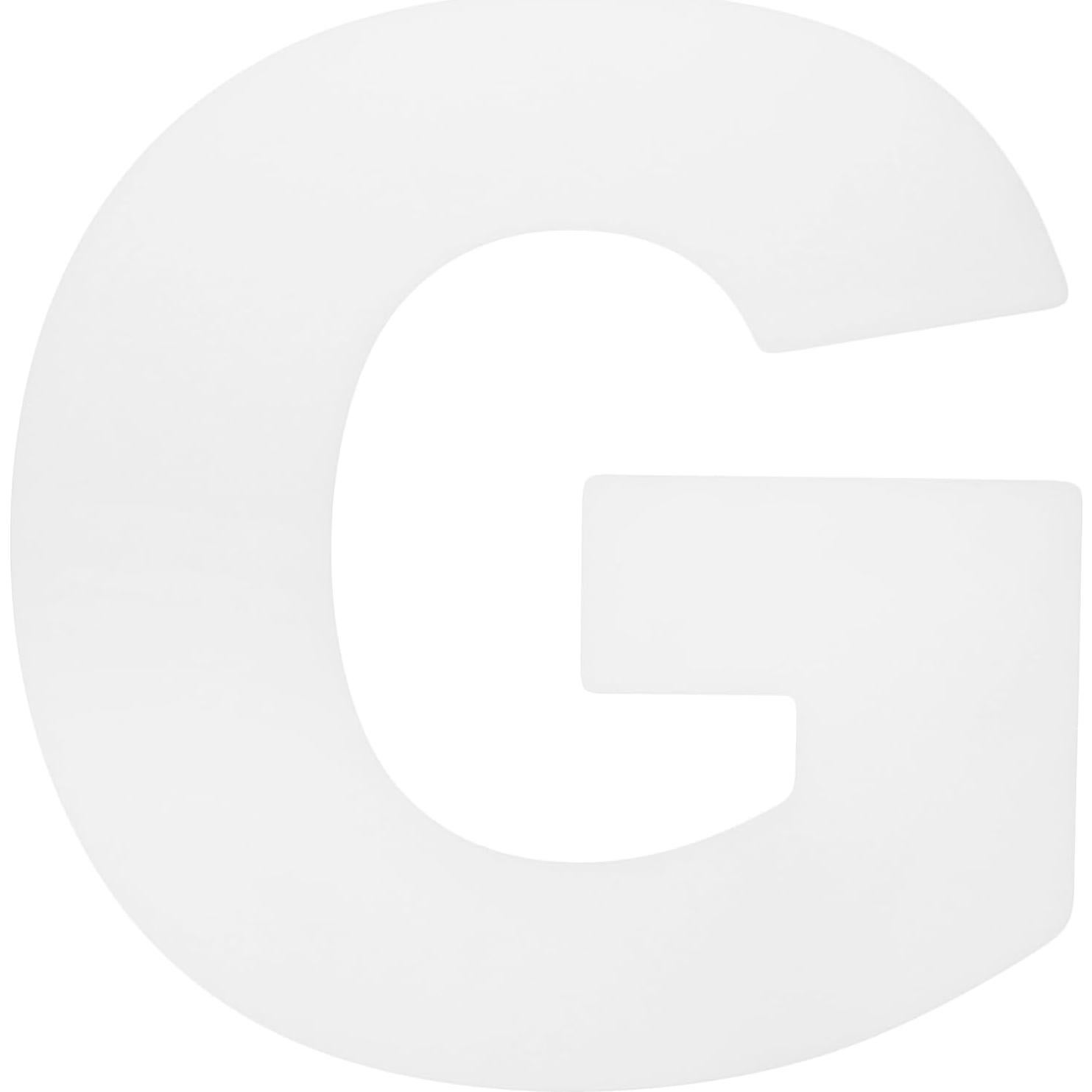 Plantillas de Pasteles Alfabéticas EORTA 26 Pcs 10" Blanco