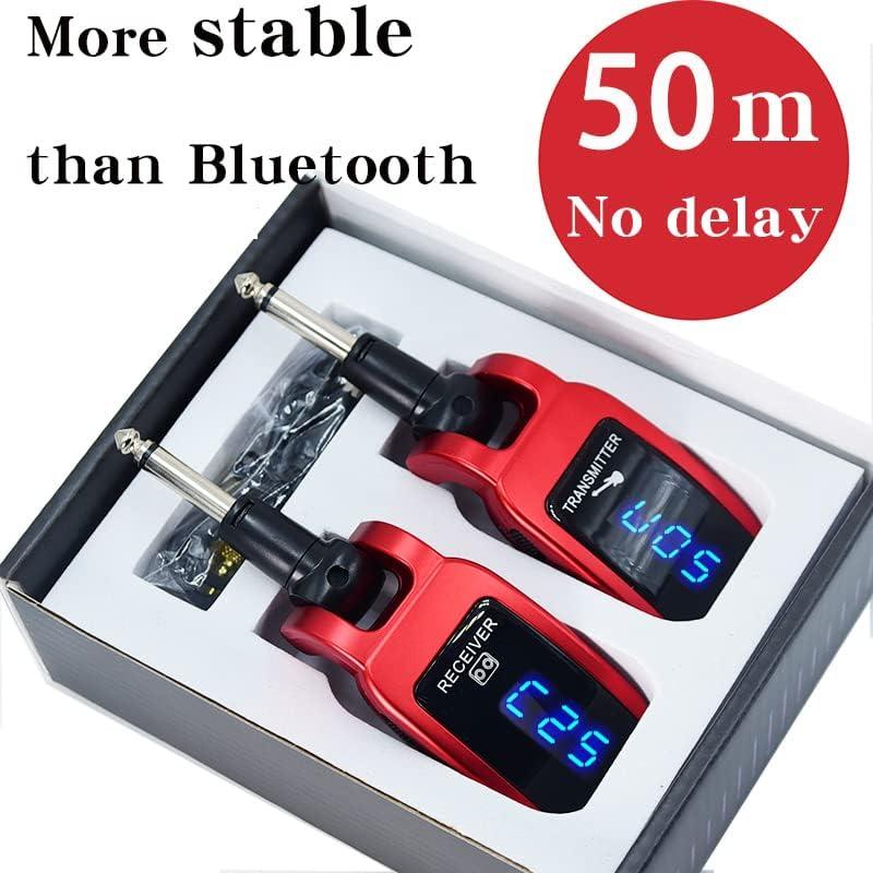 Micrófono Inalámbrico Arklove 1/4" UHF para Guitarra Negro