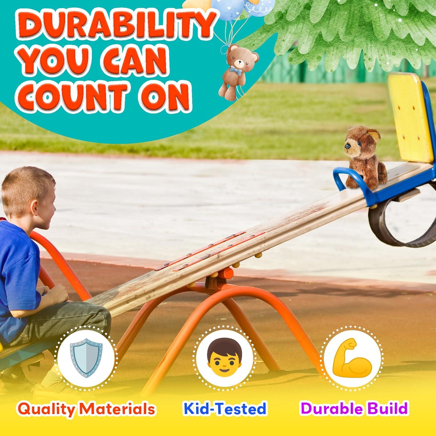 Animal de Peluche RINCO Oso Marrón 17.8 cm Suave