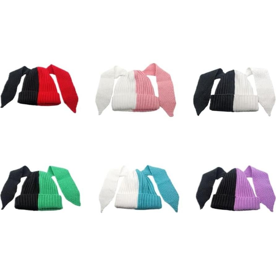 Gorro de invierno YEKEYI con orejas de conejo para mujer