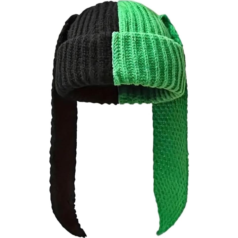 Gorro de invierno YEKEYI con orejas de conejo para mujer