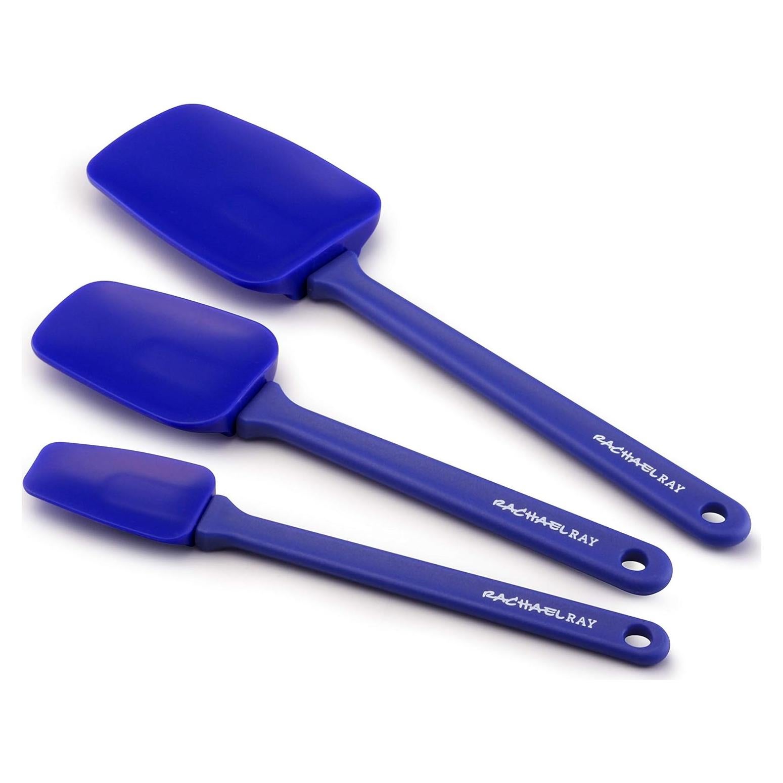 Juego de Utensilios de Cocina Rachael Ray 3 Piezas Silicona Azul