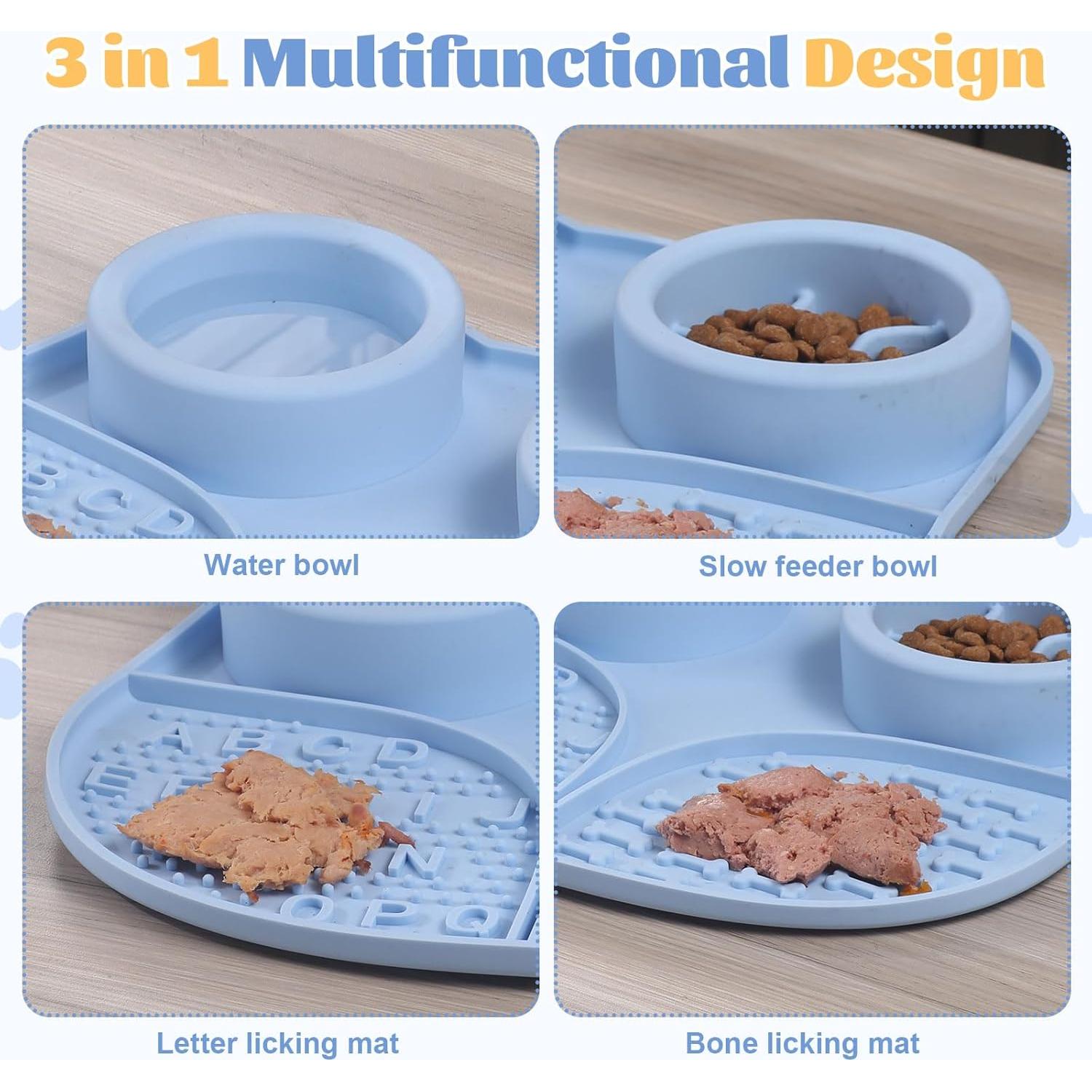 Alfombrilla de Silicona Antideslizante Star&Mi 17cm Azul