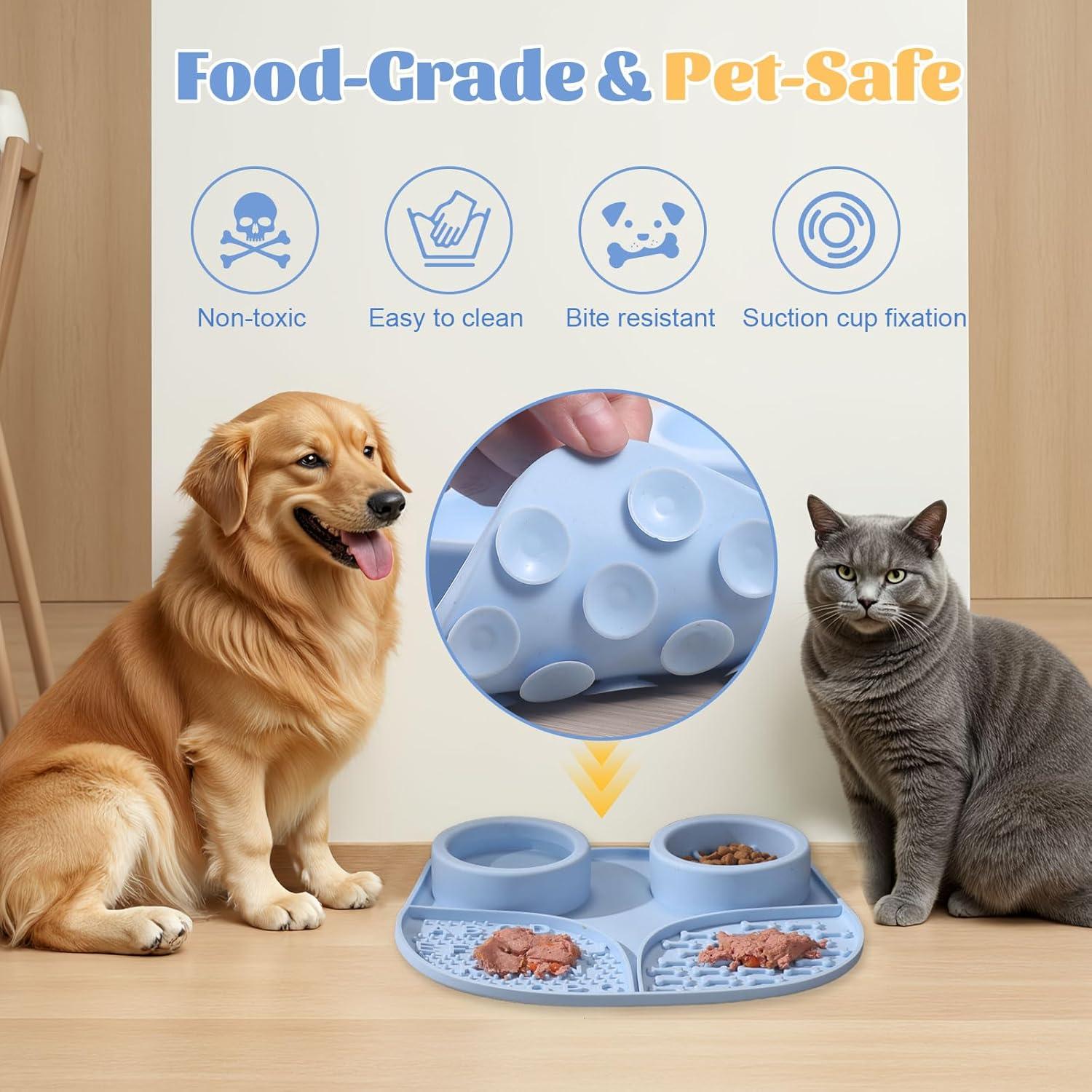 Alfombrilla de Silicona Antideslizante Star&Mi 17cm Azul