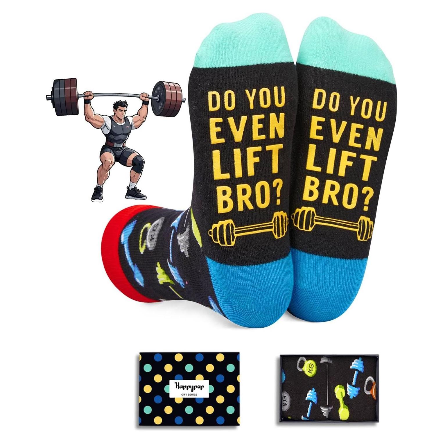 Calcetines de Levantamiento de Pesas HAPPYPOP - Regalos Fitness
