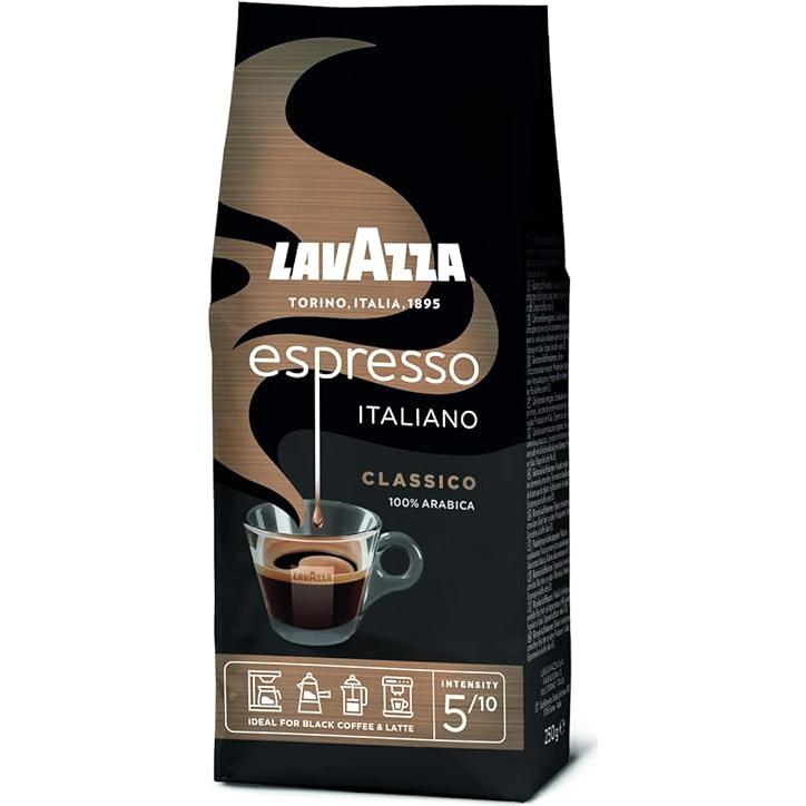 Café Espresso en Granos Lavazza Classico 250g