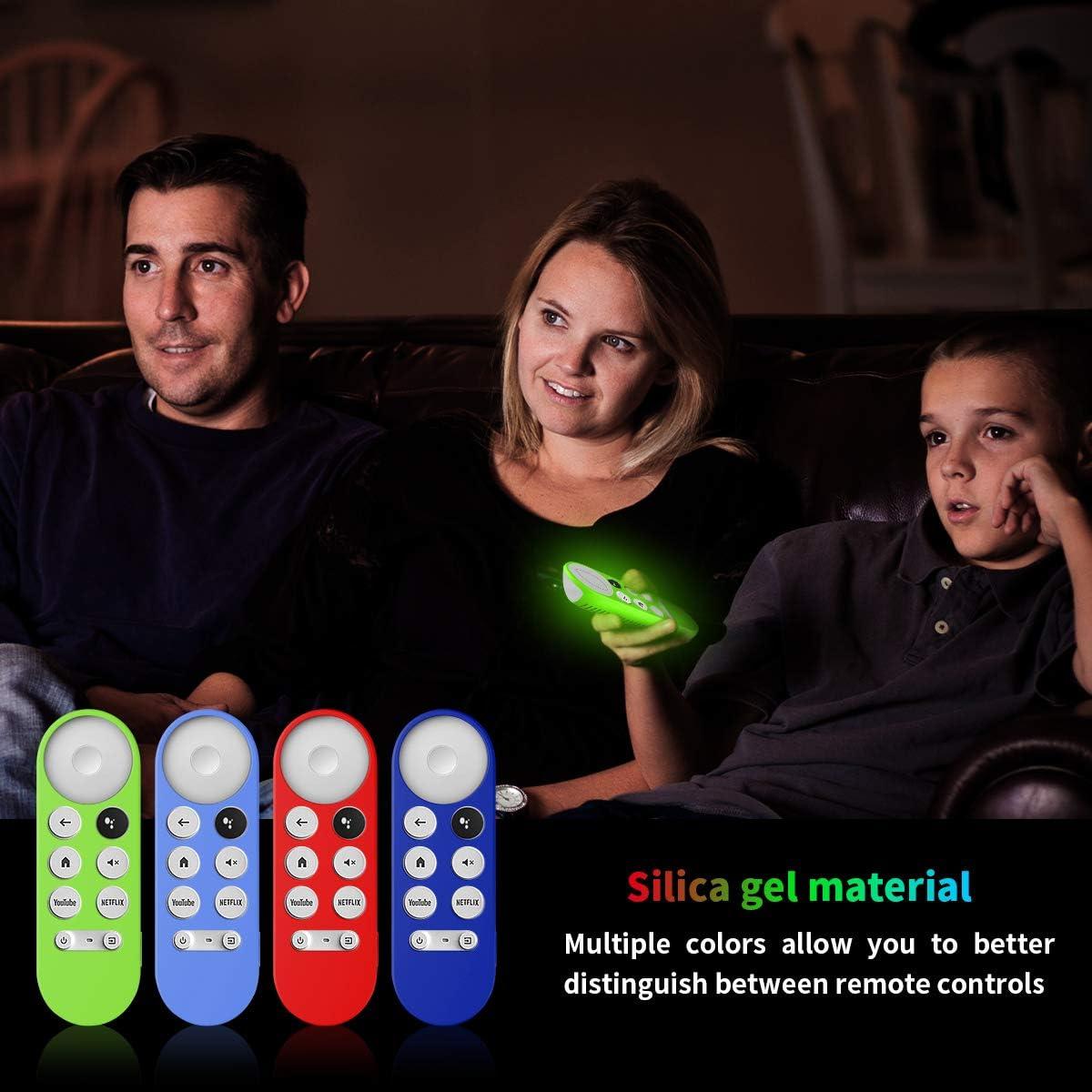Funda Protectora Silicona Alquar para Control Remoto Google TV 2020 - 4 Colores