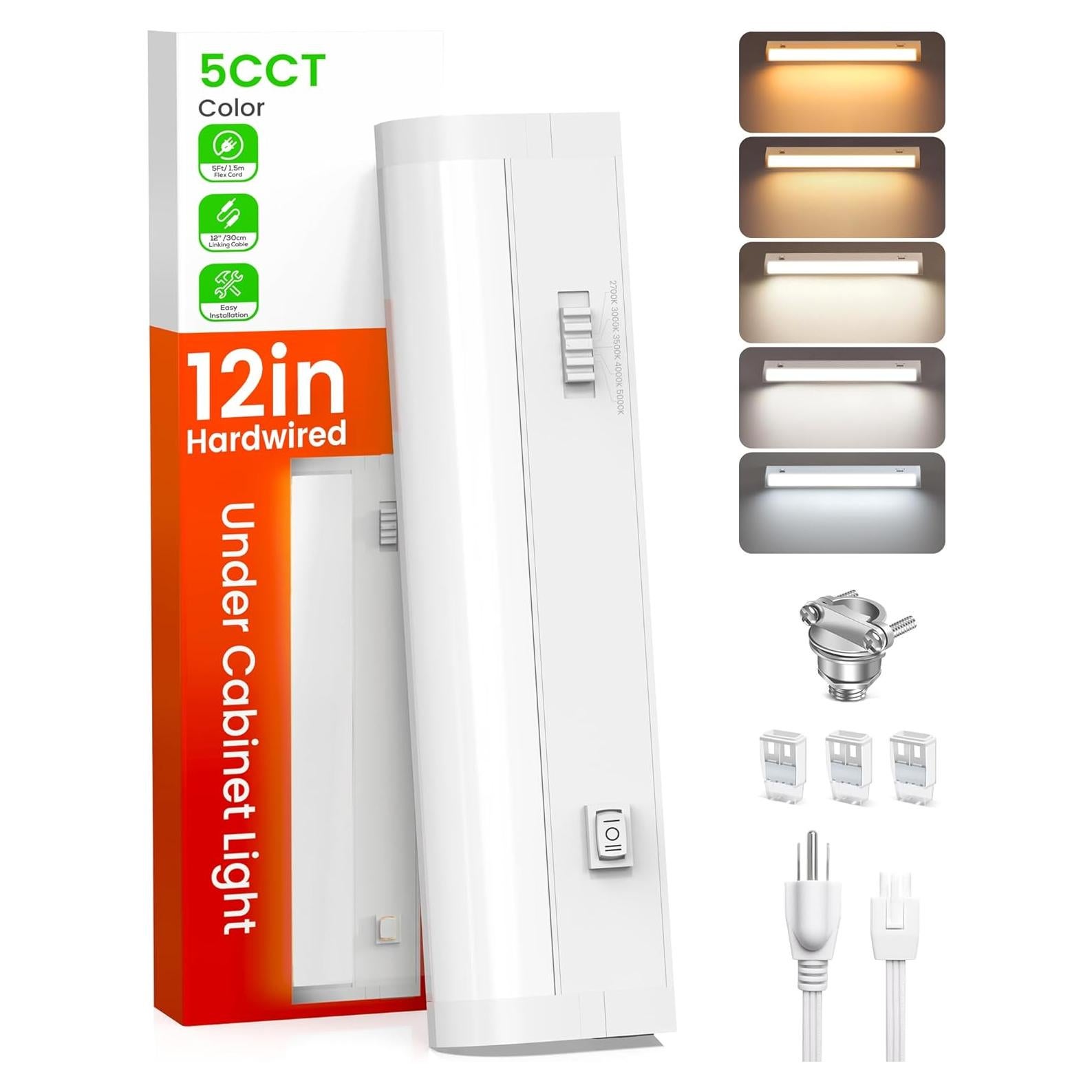 Iluminación LED Bajo Gabinete ALUSSO 12" Regulable 6W 510LM