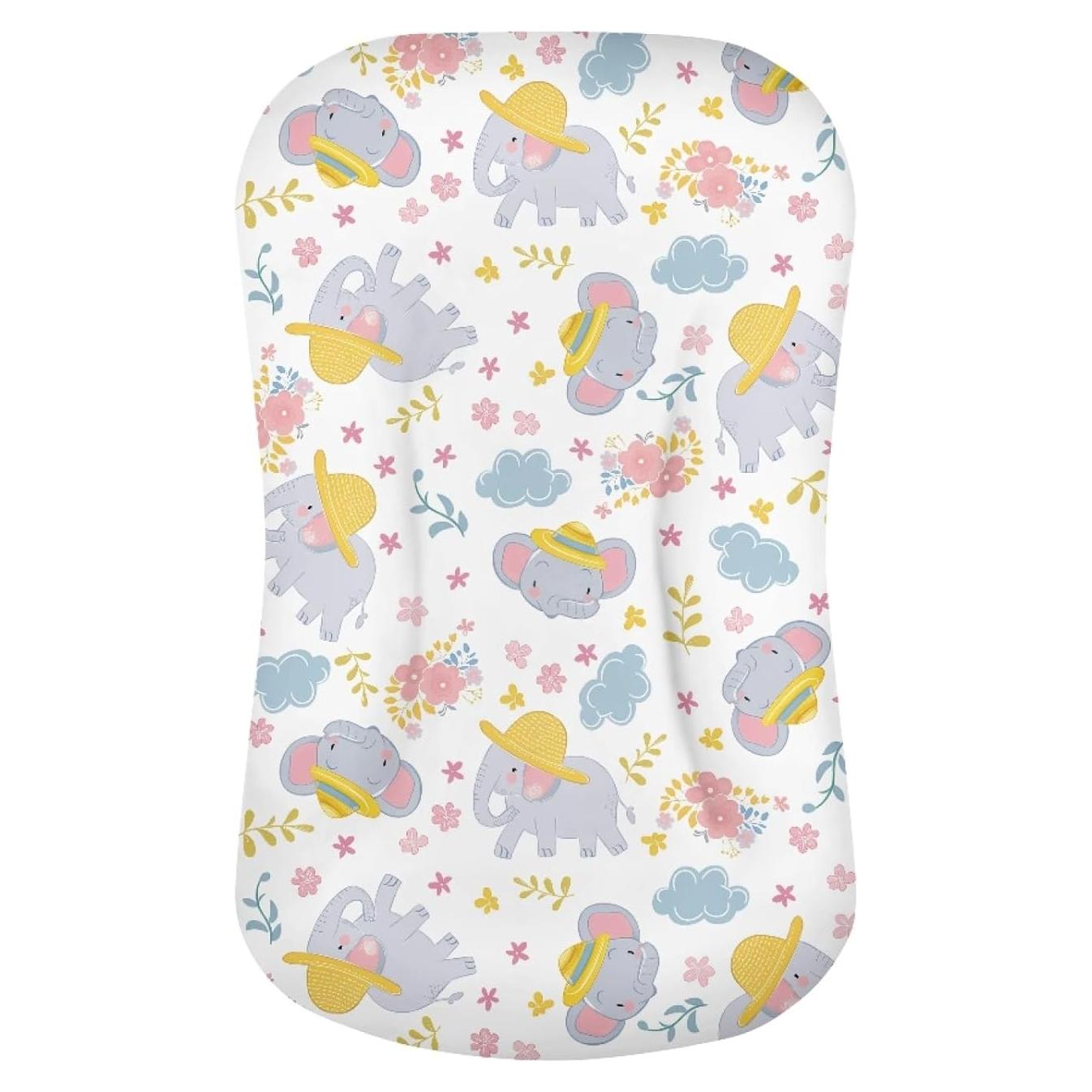 Funda Lounger para Bebé Zanxiantu 80x54cm Estampado Elefante