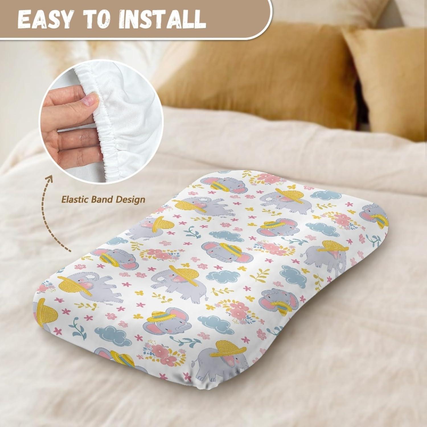 Funda Lounger para Bebé Zanxiantu 80x54cm Estampado Elefante