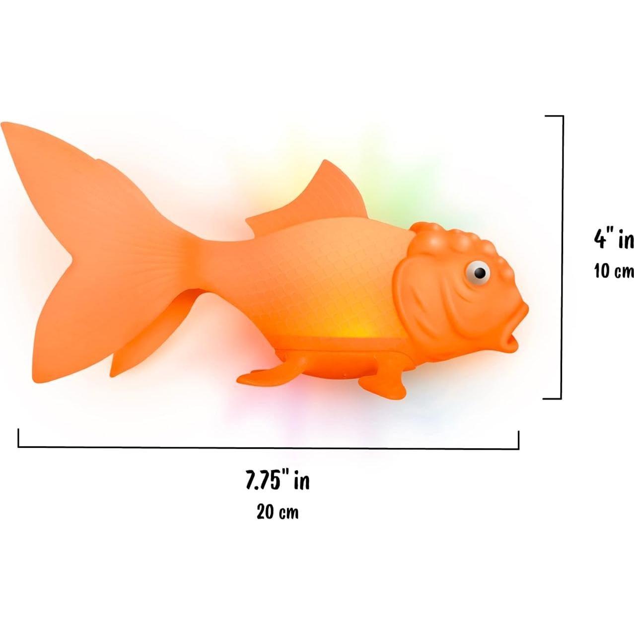 Juguete de Baño Koi Genuine Fred - Pez Flotante Iluminado 18.66cm