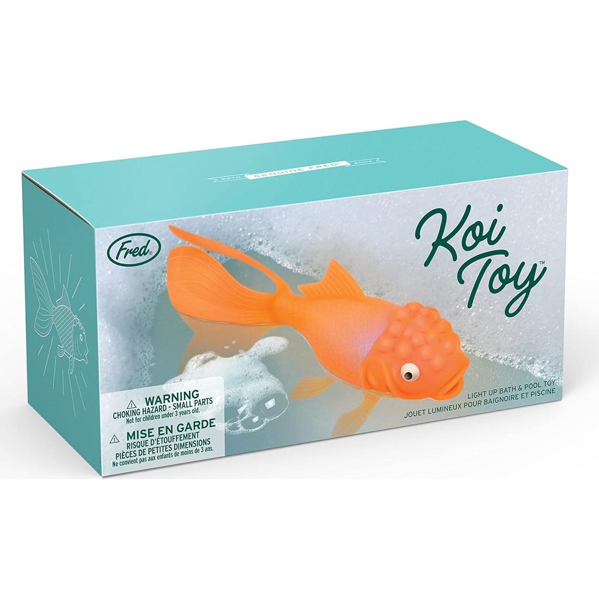 Juguete de Baño Koi Genuine Fred - Pez Flotante Iluminado 18.66cm