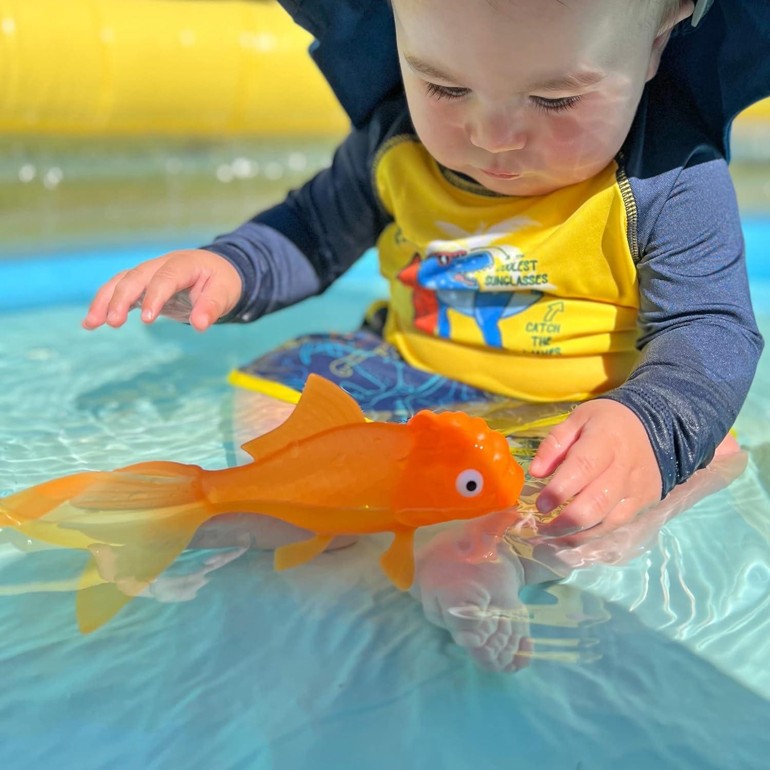 Juguete de Baño Koi Genuine Fred - Pez Flotante Iluminado 18.66cm