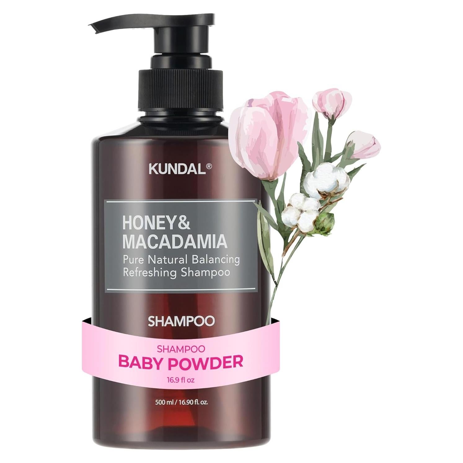 Champú Natural KUNDAL Miel y Macadamia 500ml Cuidado Cabello