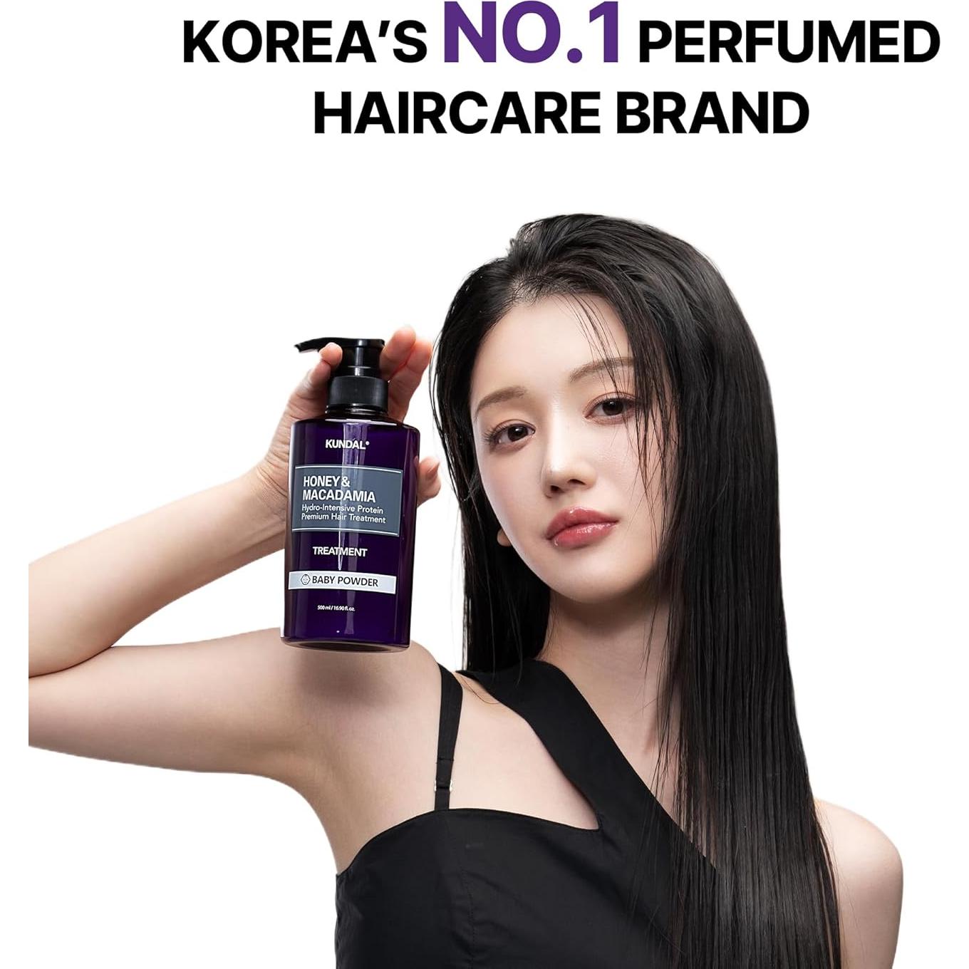 Champú Natural KUNDAL Miel y Macadamia 500ml Cuidado Cabello