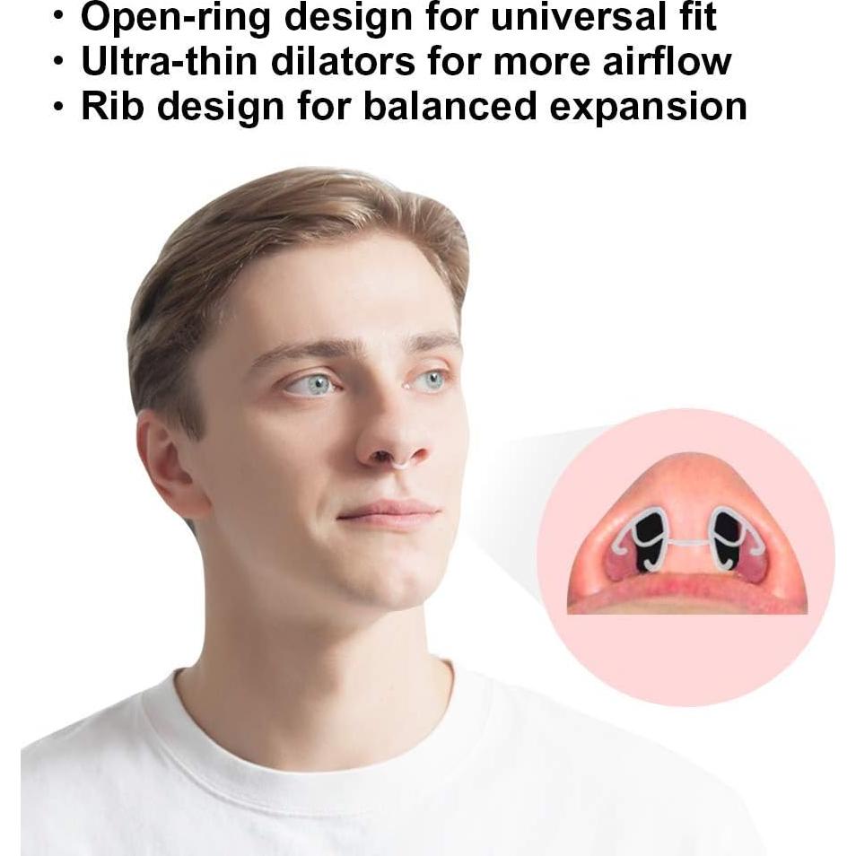 Dilatador Nasal WoodyKnows Ultra Delgado - Paquete S/M/L