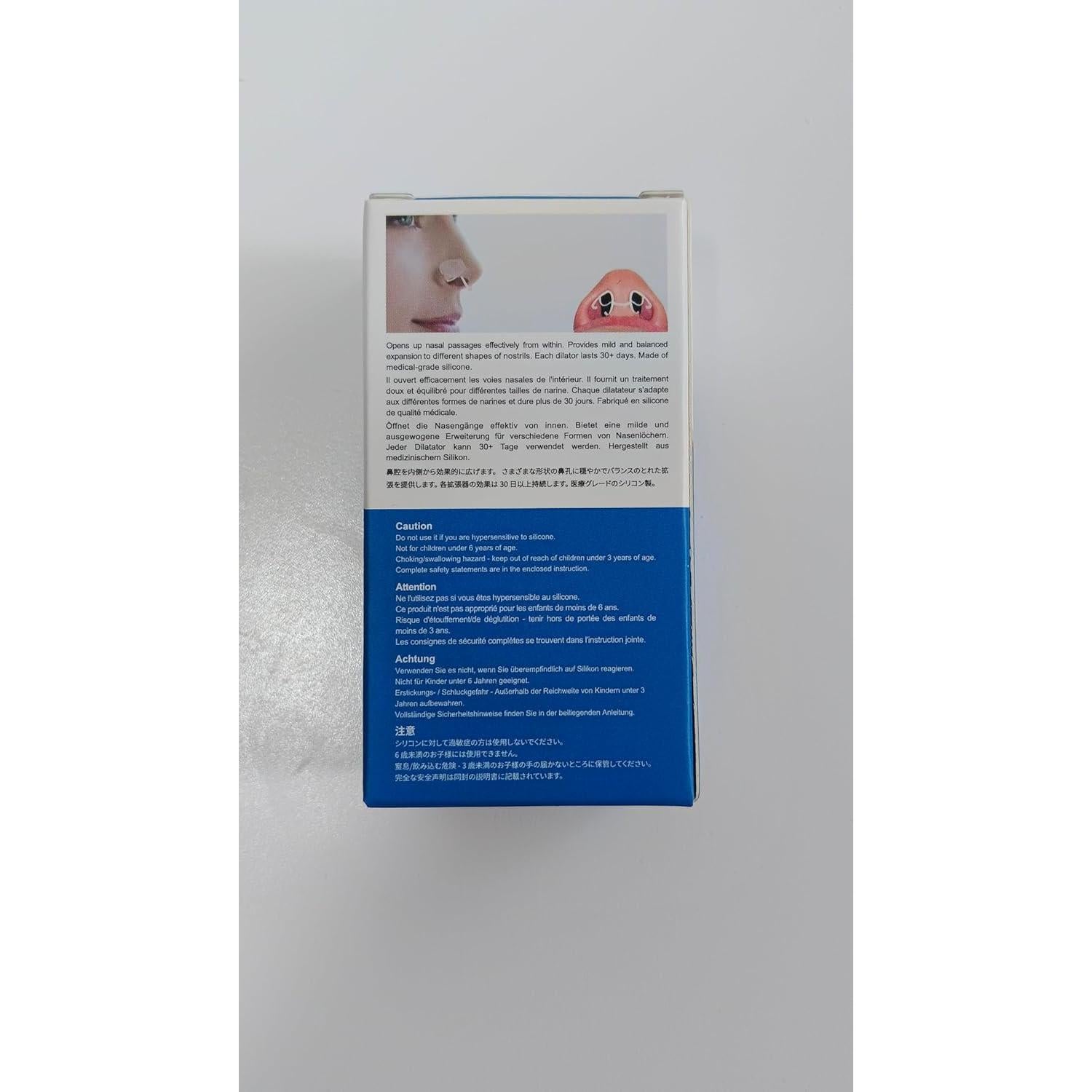 Dilatador Nasal WoodyKnows Ultra Delgado - Paquete S/M/L