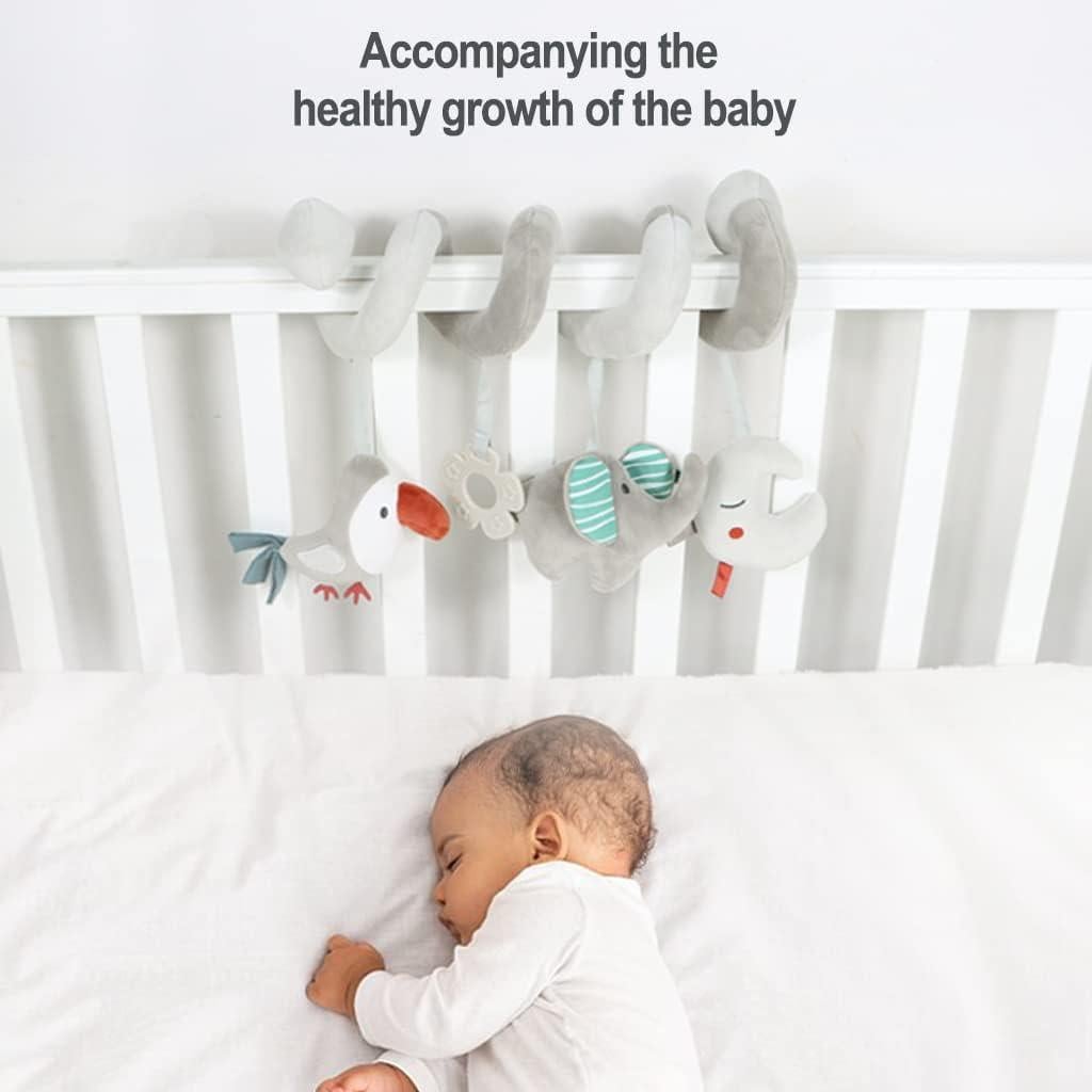 Juguete Colgante Espiral Blublu Park Elefante Gris 60cm