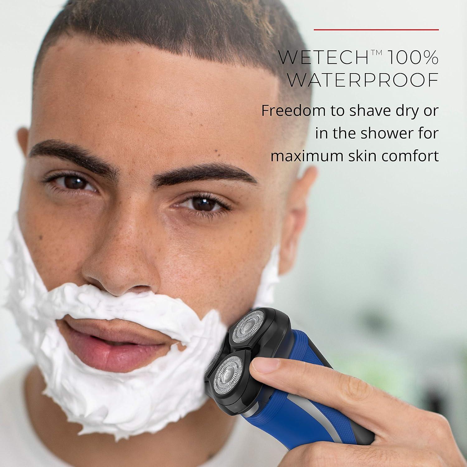 Afeitadora Rotativa Remington R4000 Inalámbrica 50 min