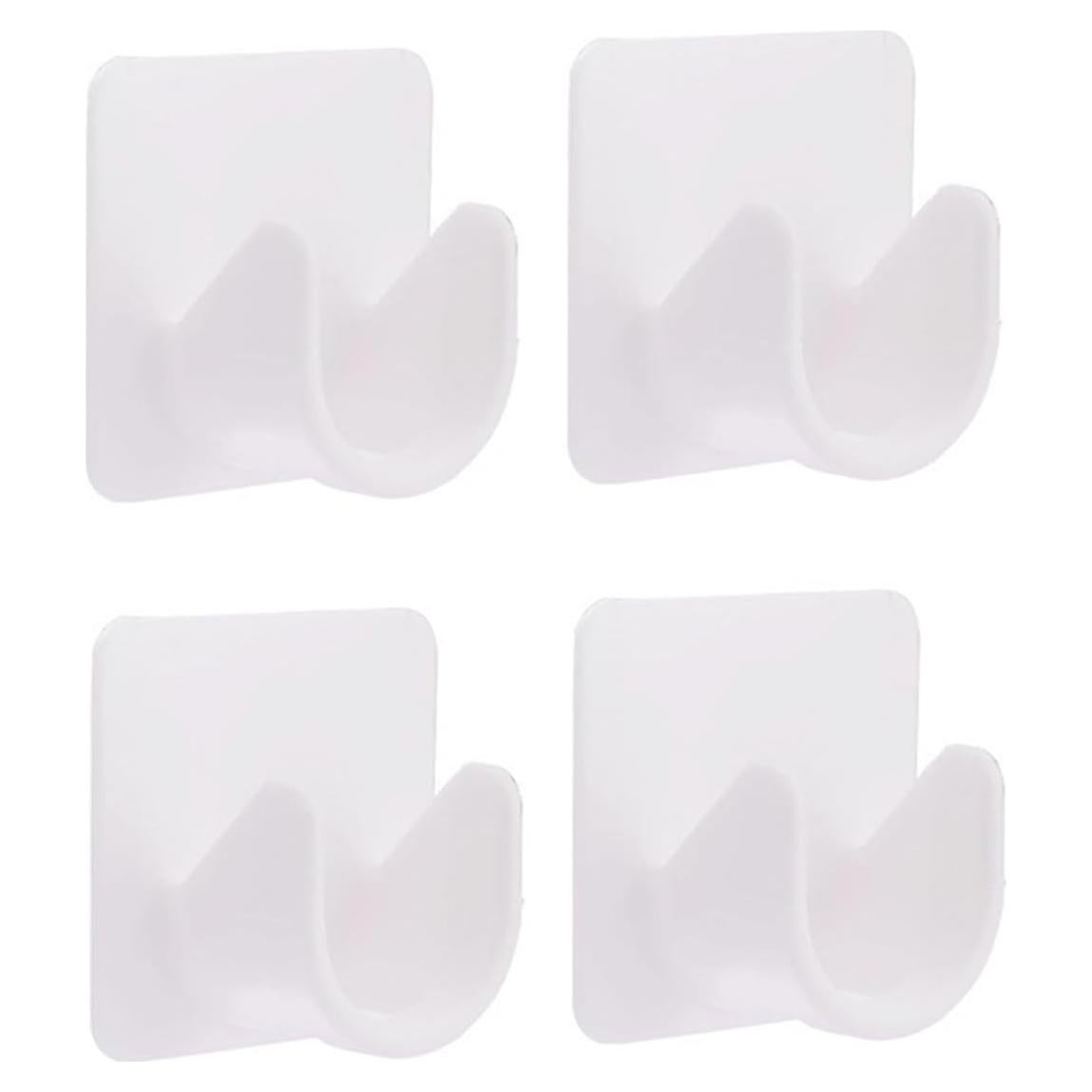 Soportes de Poste de Closet Dophee Autoadhesivos 4 Pcs 5kg