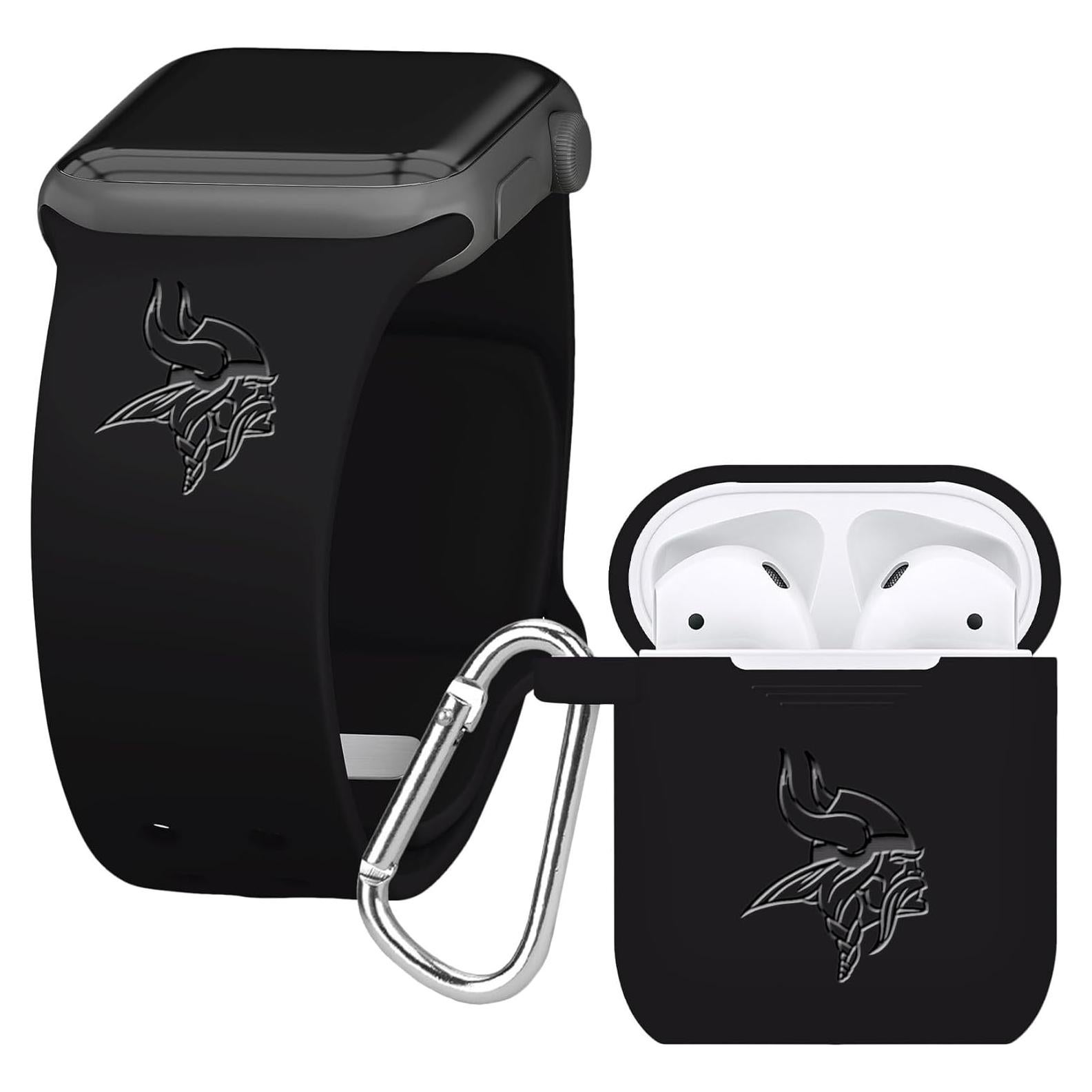 Combo Silicona NFL Game Time Minnesota Vikings para Apple Watch