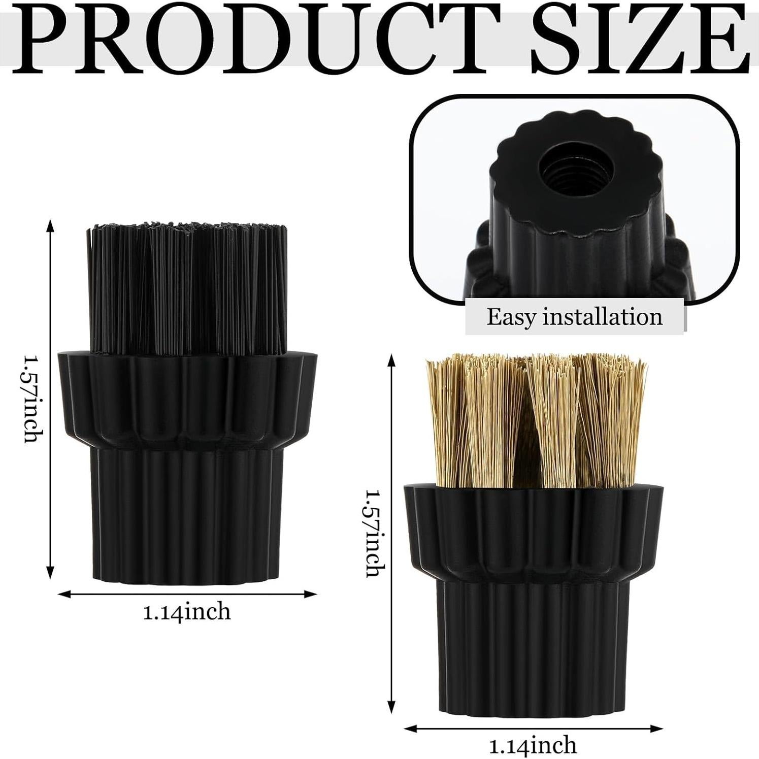 Cabezal de Cepillo para Limpiador a Vapor Honeydak M8 - 10 Piezas