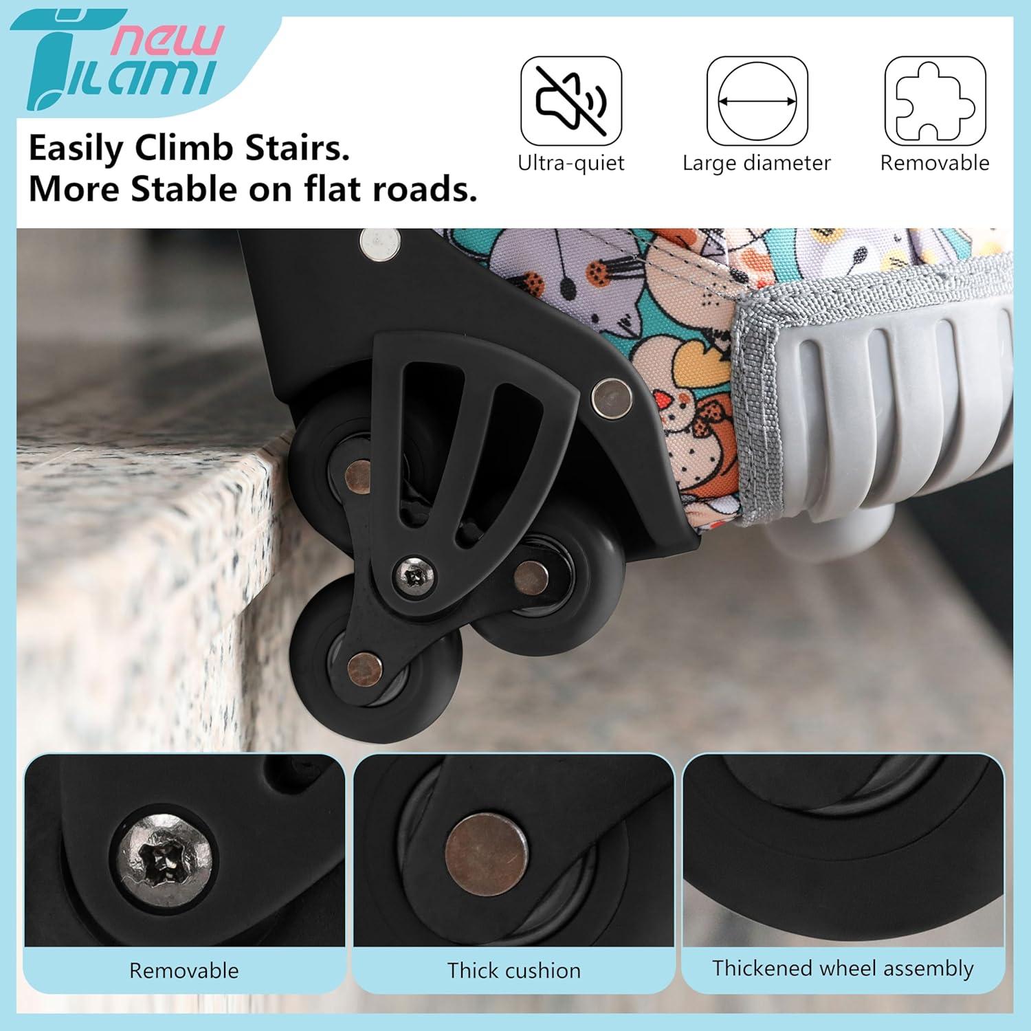 Mochila Rodante NUEVO TILAMI 18" para Niños Gatos