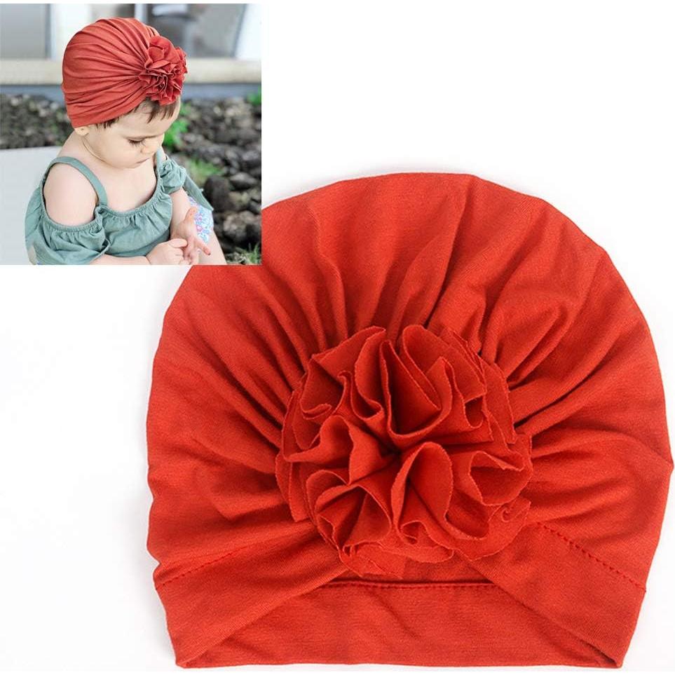 Gorro Turbán para Bebés Algodón Suave 0M-4 Años 5 Piezas