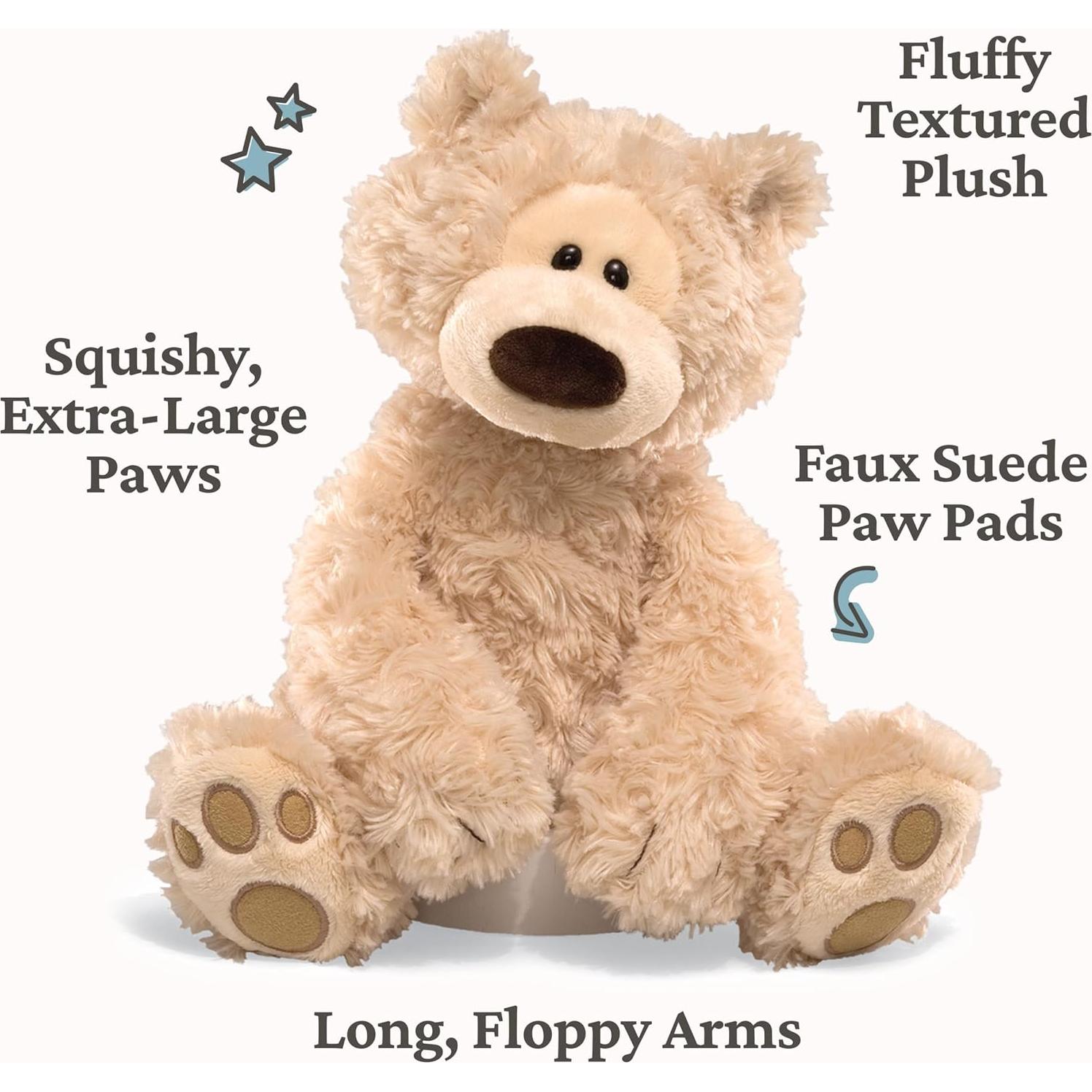 Oso de Peluche GUND Philbin Beige 30.48 cm Premium