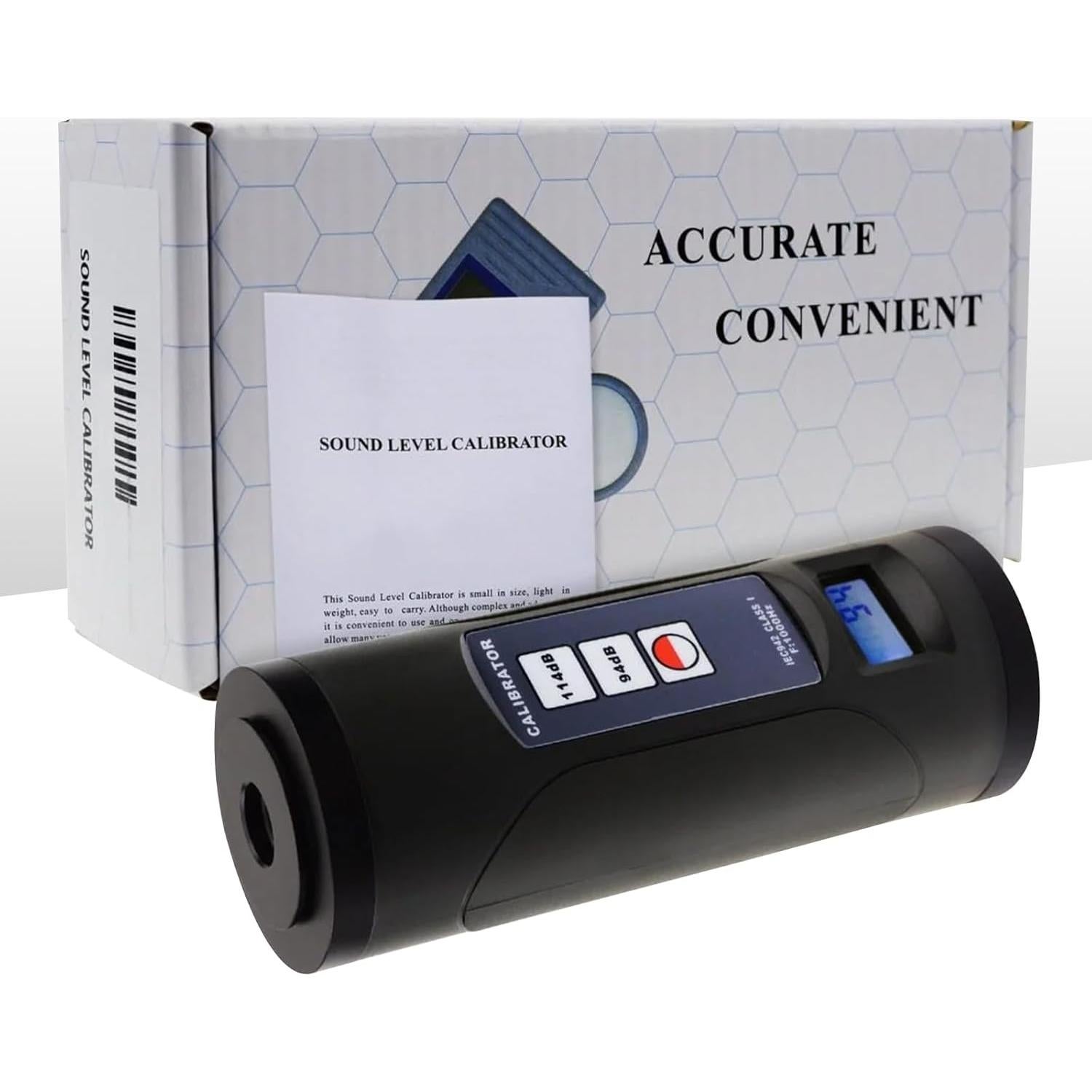 Calibrador de Sonido Digital Gain Express ND9B 94dB 114dB