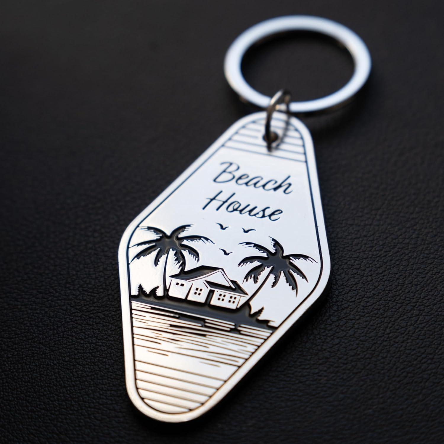 Llave de Metal Retro Casa de Vacaciones - 7.62 cm