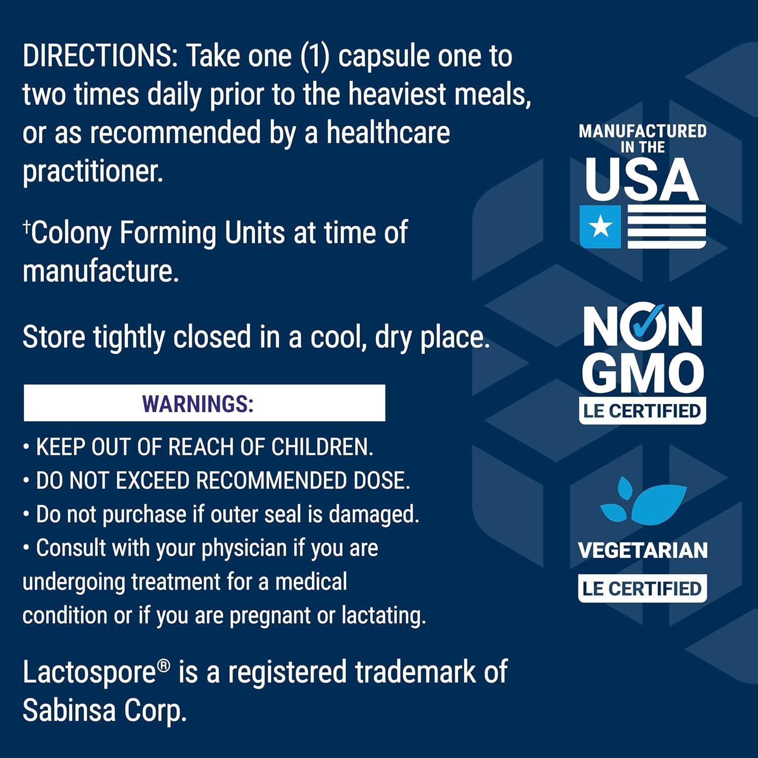 Enzimas Digestivas Mejoradas Life Extension 60 Cápsulas