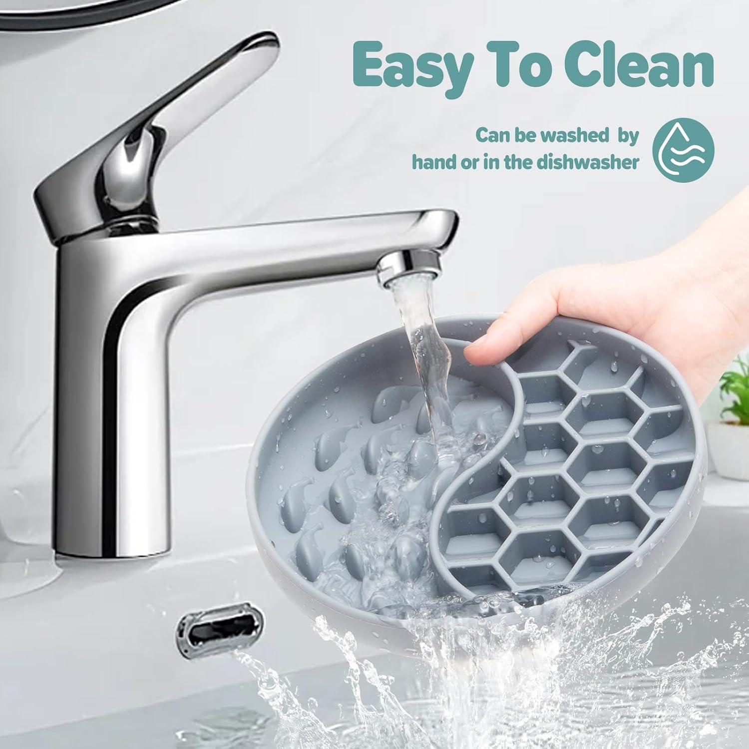 Cuenco de Alimentación Lenta para Perros ZOURYNUA Azul 19cm