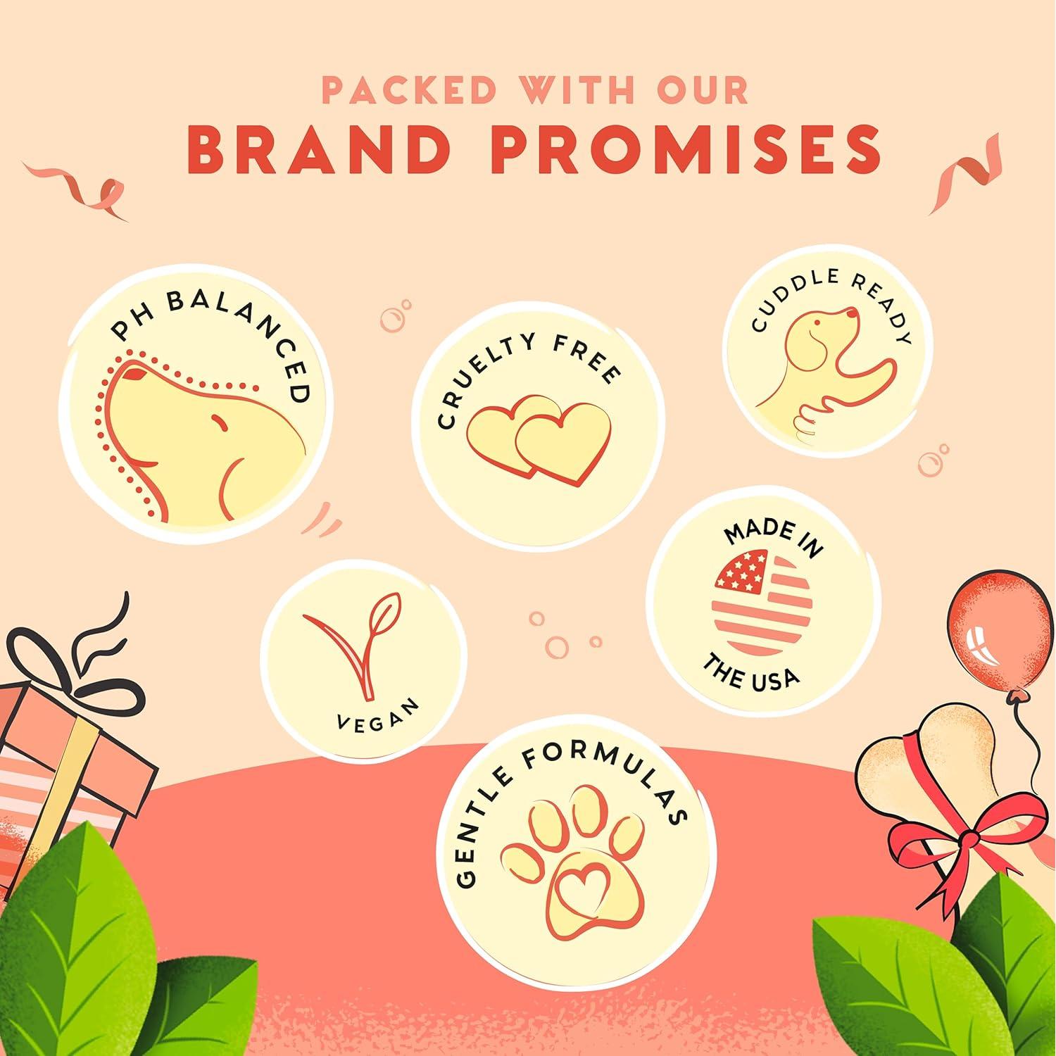 Champú Brillante de Cumpleaños Pet Head 300 ml - Algodón de Azúcar