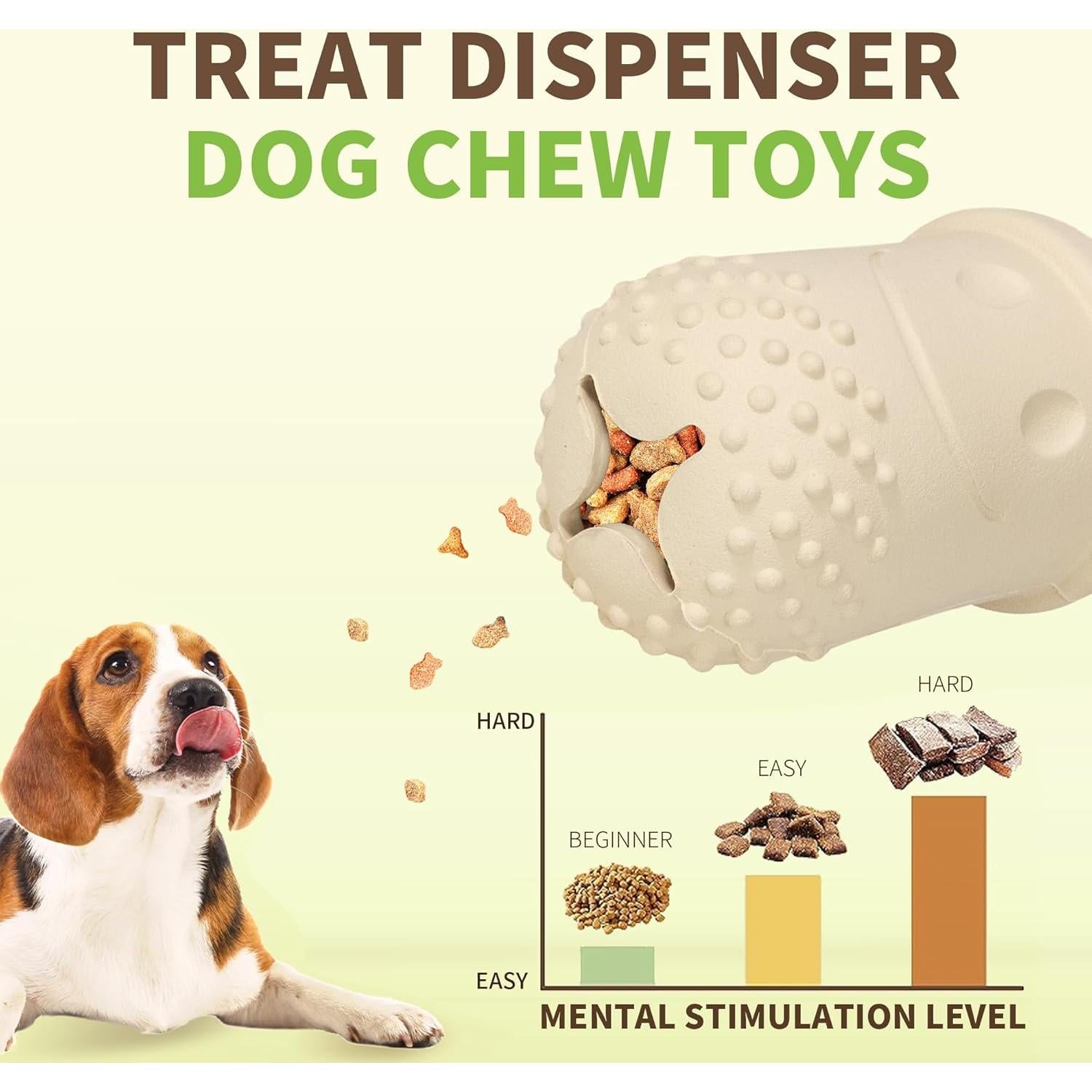 Juguete dispensador de golosinas PawSailor para perros pequeños y medianos