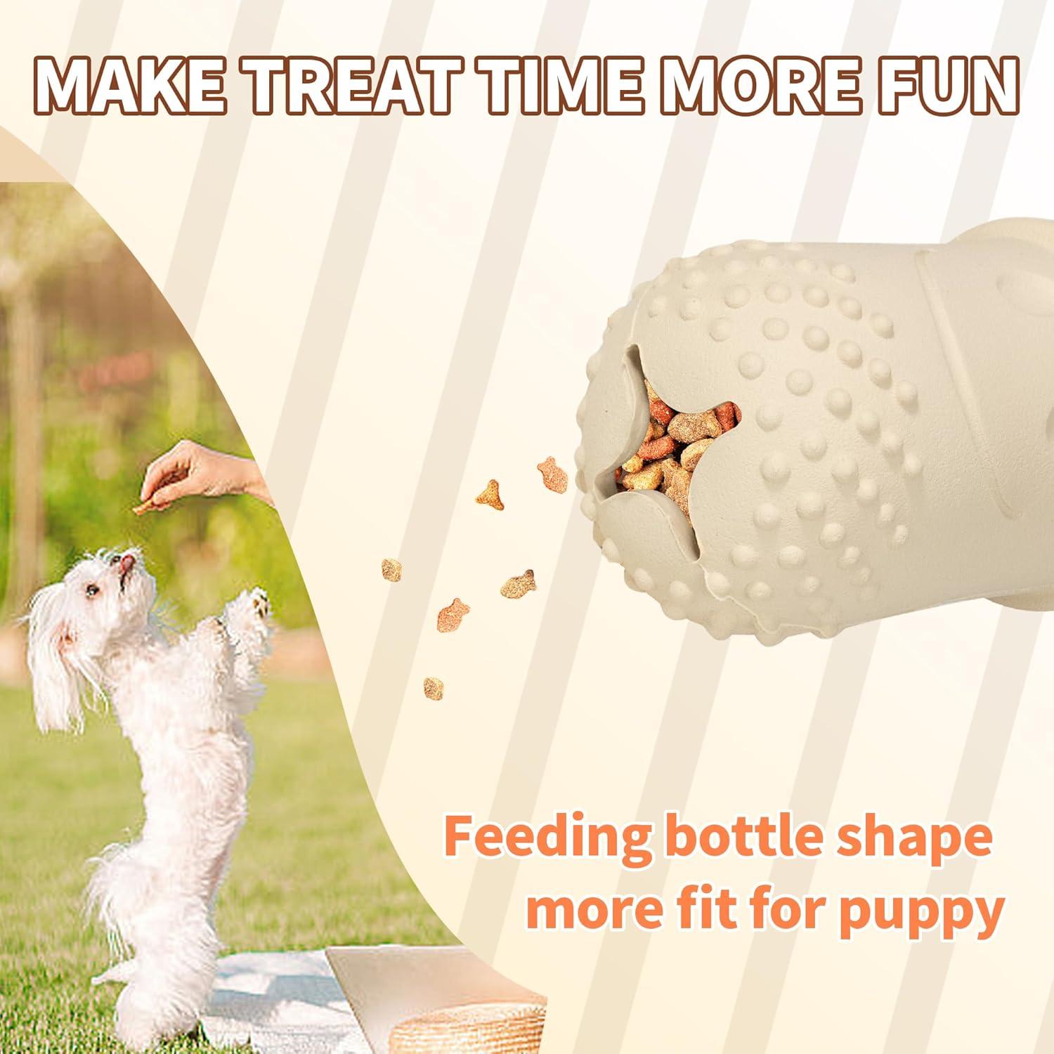 Juguete dispensador de golosinas PawSailor para perros pequeños y medianos