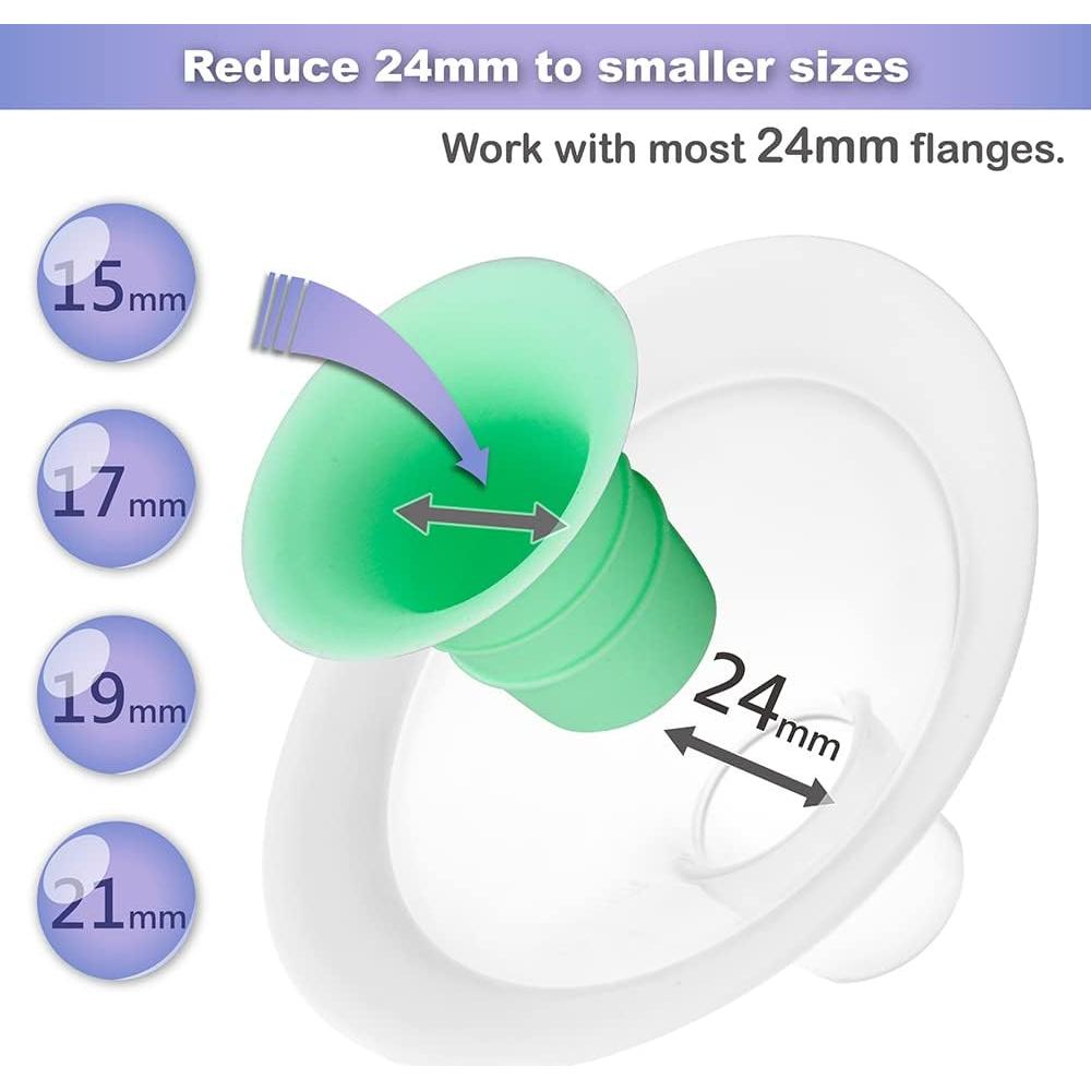 Inserciones de Flange Nenesupply 15mm Compatibles Elvie 24mm