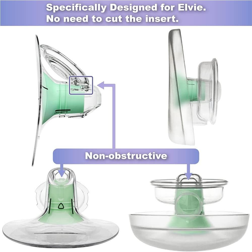 Inserciones de Flange Nenesupply 15mm Compatibles Elvie 24mm