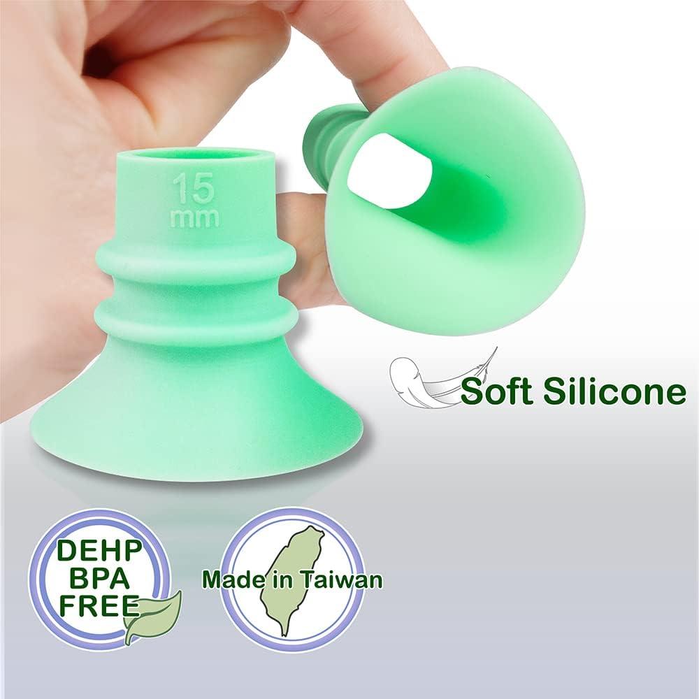 Inserciones de Flange Nenesupply 15mm Compatibles Elvie 24mm