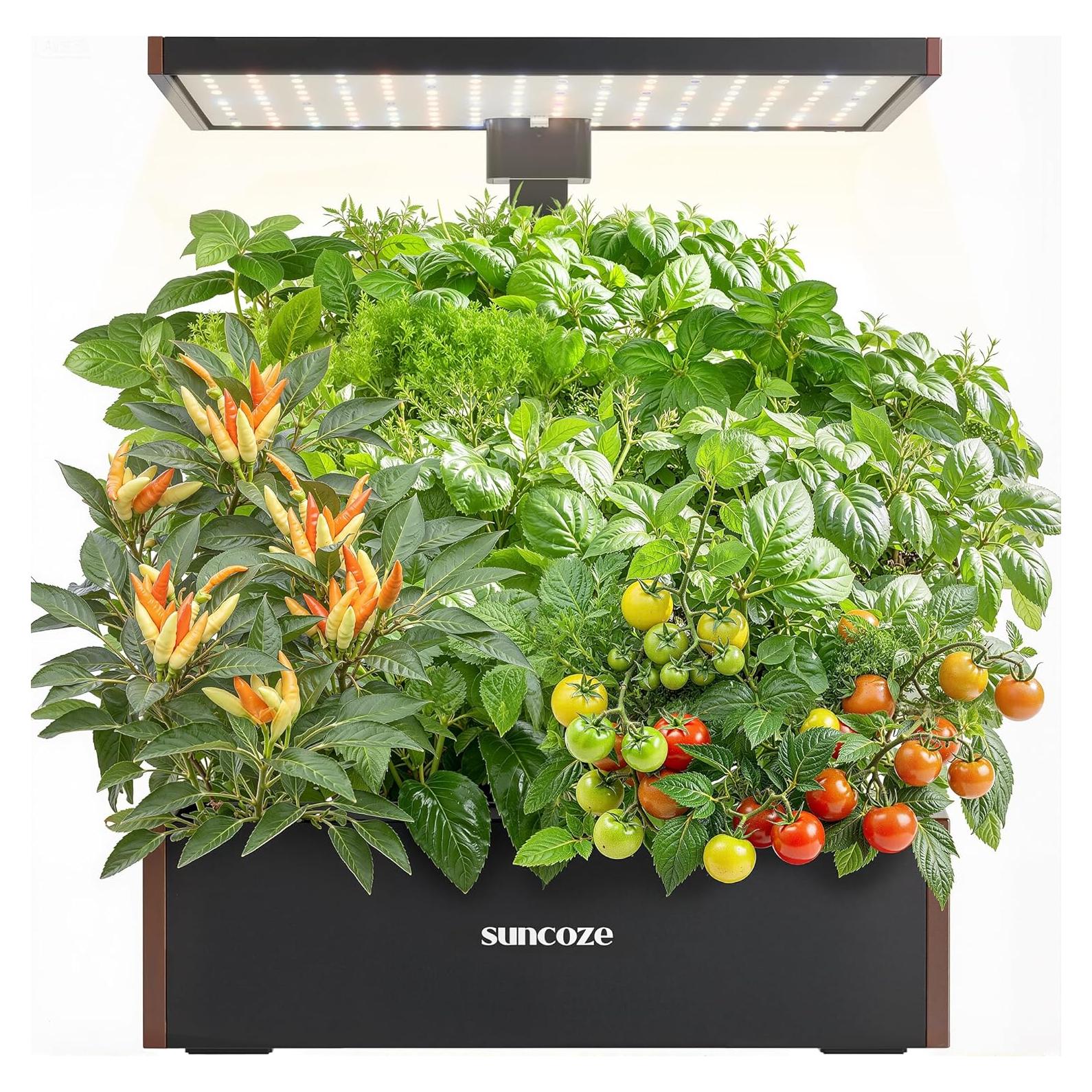 Sistema Hidropónico SUNCOZE 20 Cápsulas 10L Luz LED 36W