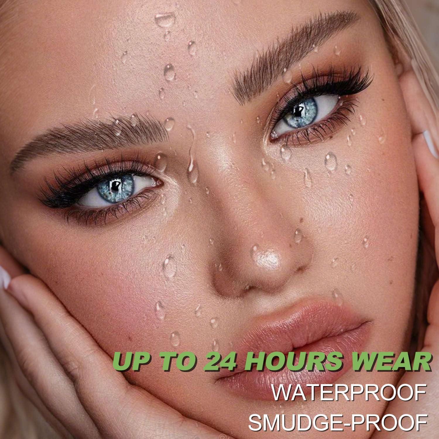 Lápiz de Cejas Microblading Shantou Castaño Medio 4 Puntas