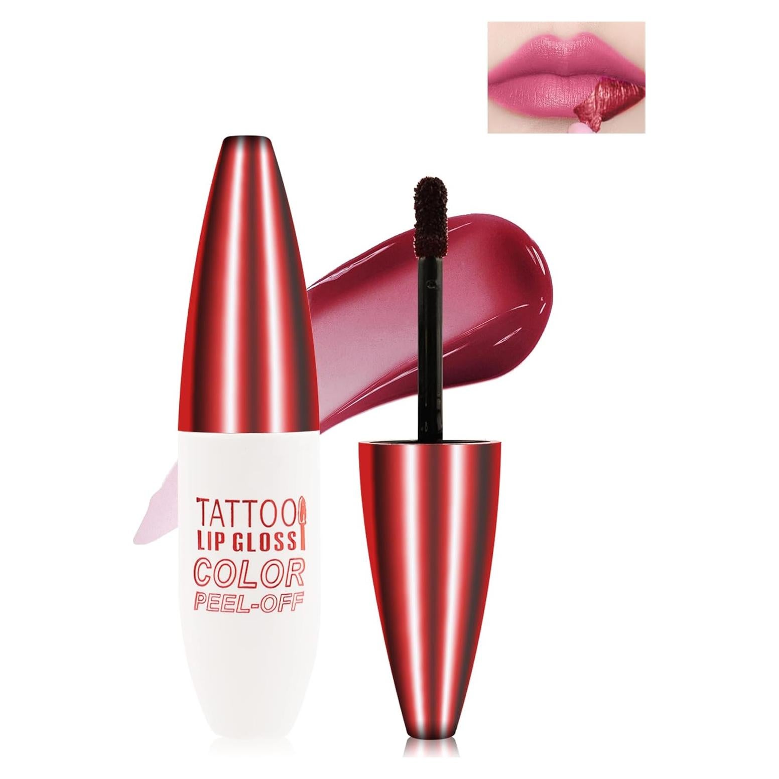 Tinte de Labios Peel Off Lestpola Rosa Mate 24H Resistente Agua