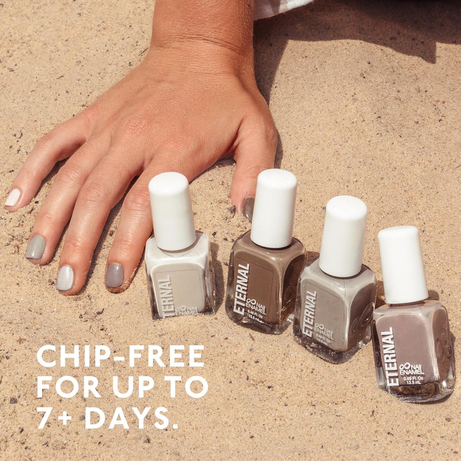 Set de Esmalte de Uñas Eterno 4 Colores Secado Rápido 13.5mL