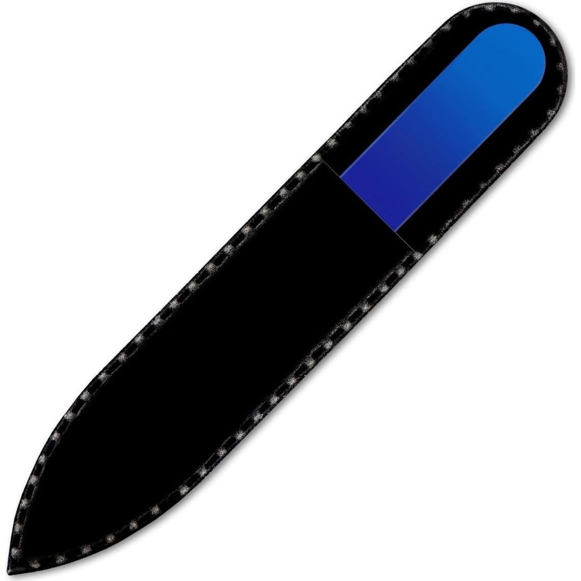 Lima de Uñas de Cristal Mont Bleu - Pequeña 90mm - Hecha a Mano