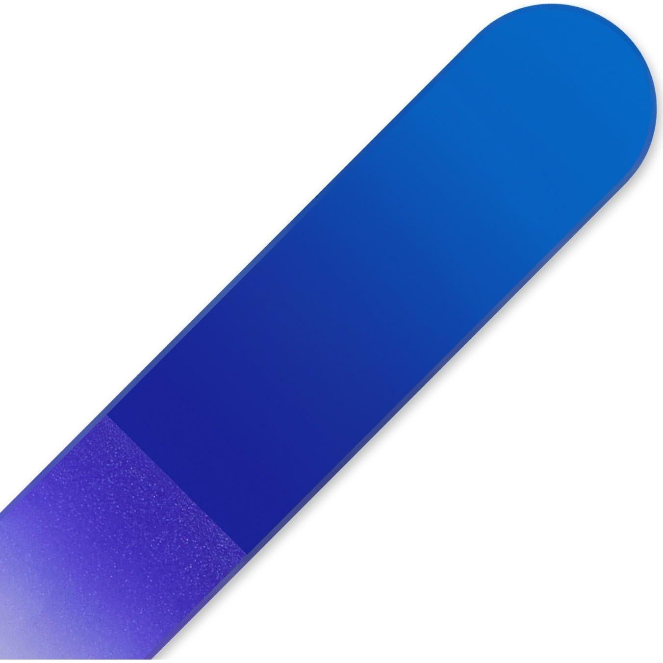 Lima de Uñas de Cristal Mont Bleu - Pequeña 90mm - Hecha a Mano